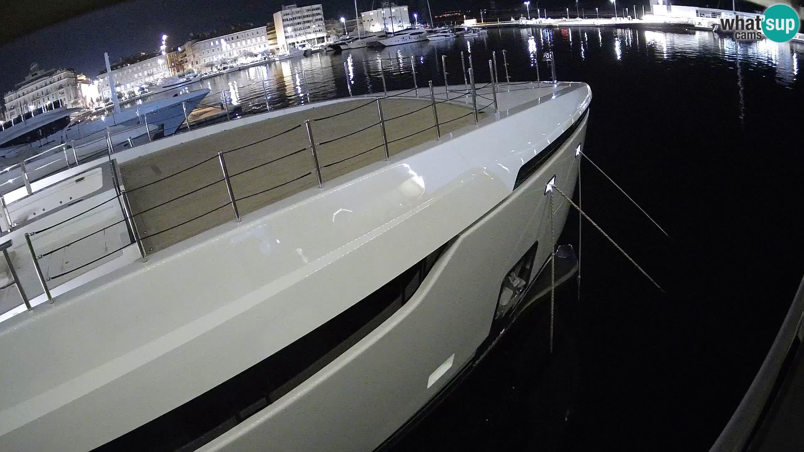 Botel Marina cámara web en vivo Rijeka