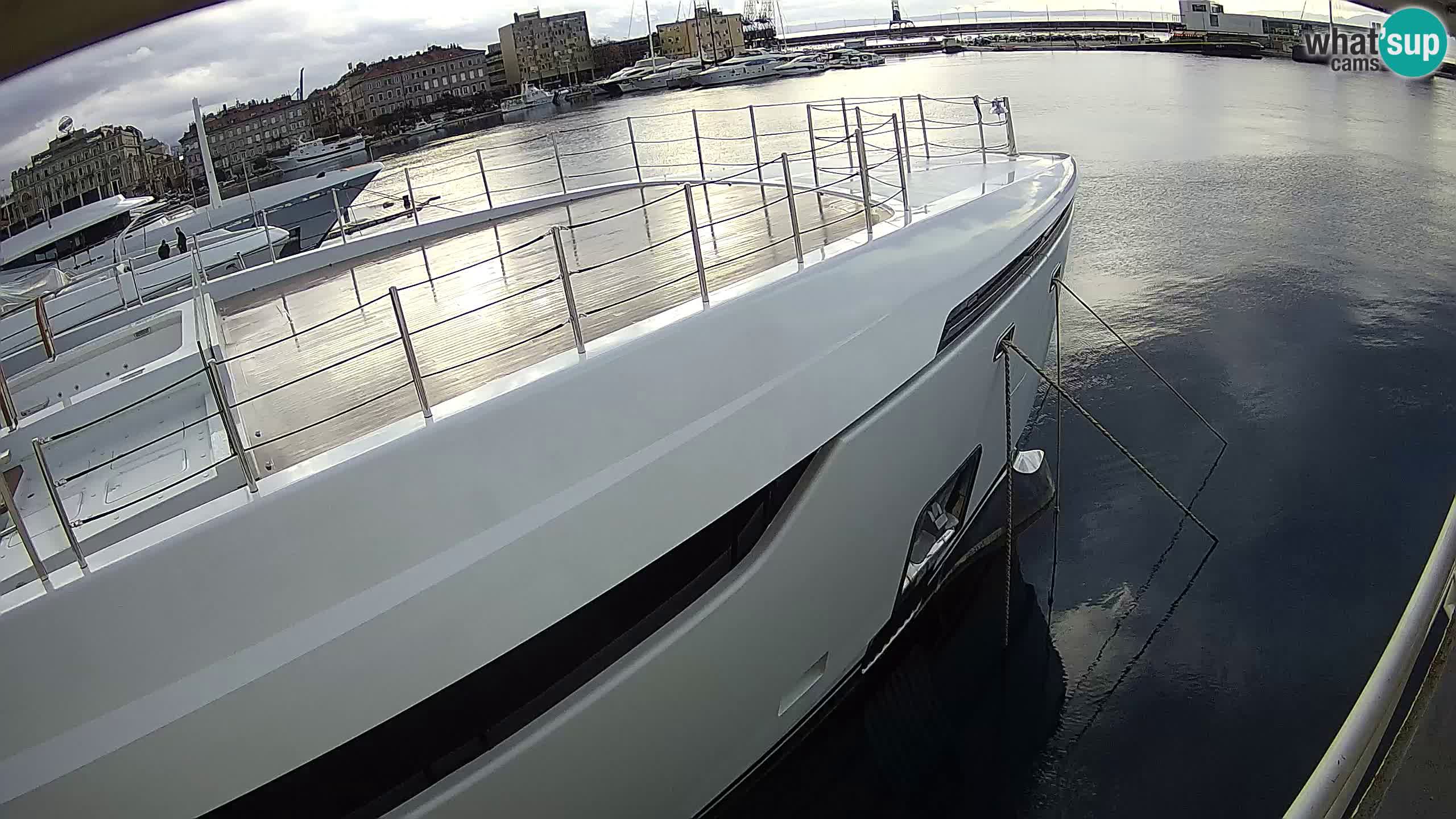 Rijeka – Botel Marina webcam en direct