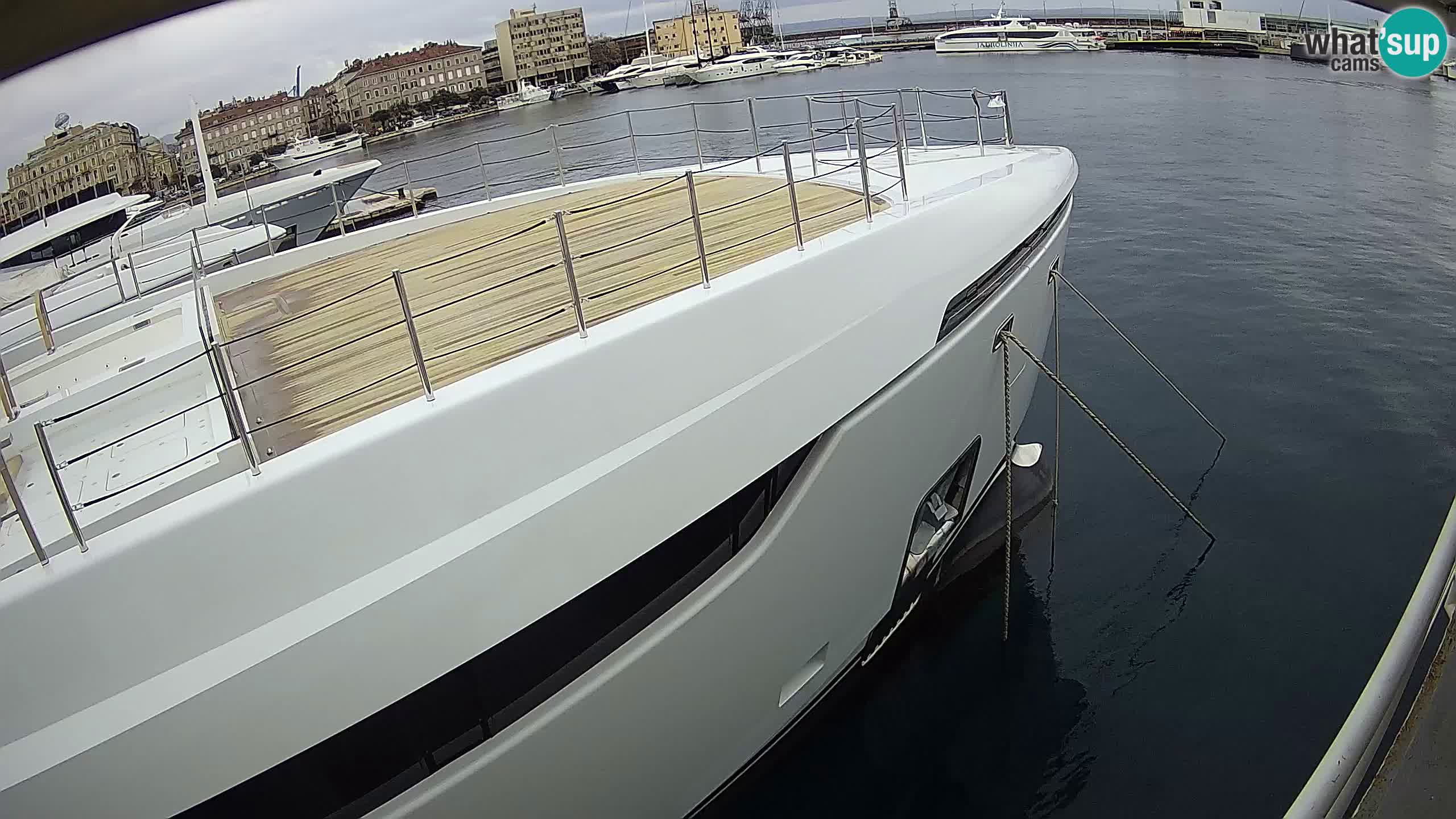 Rijeka – Botel Marina webcam en direct