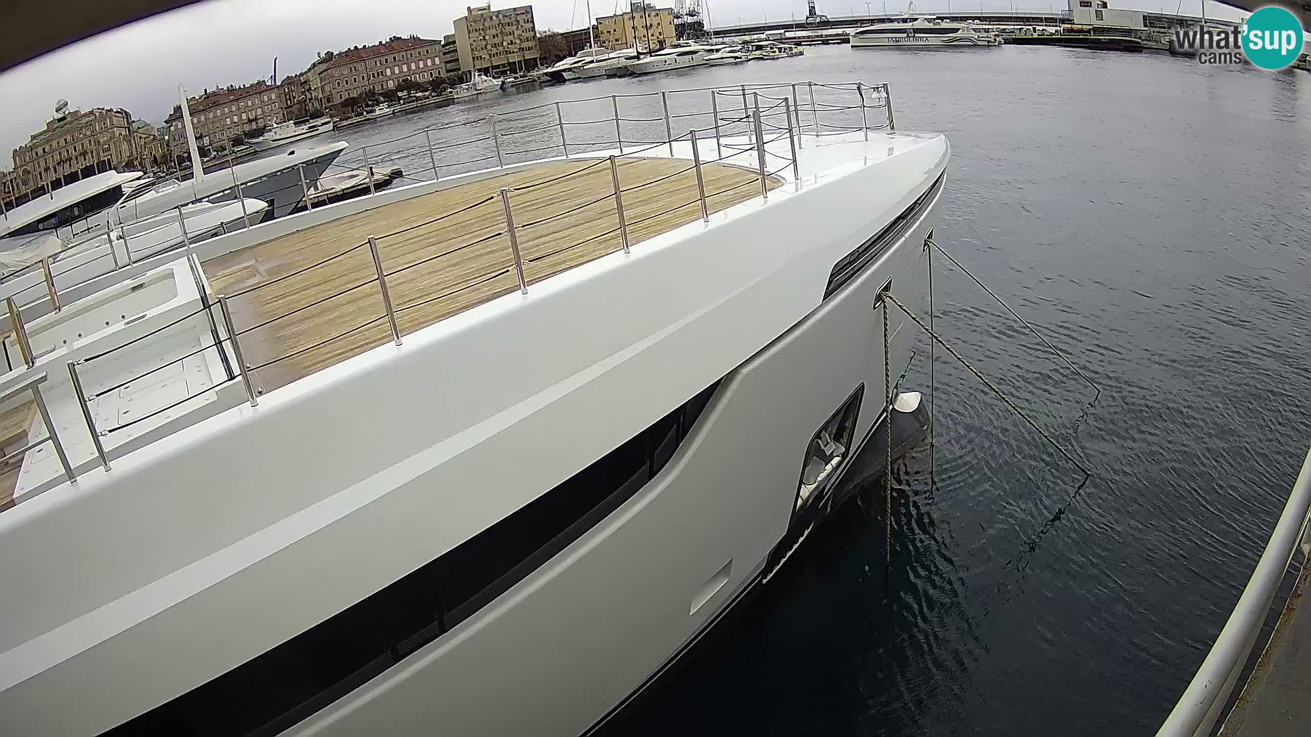 Reka – Botel Marina spletna kamera