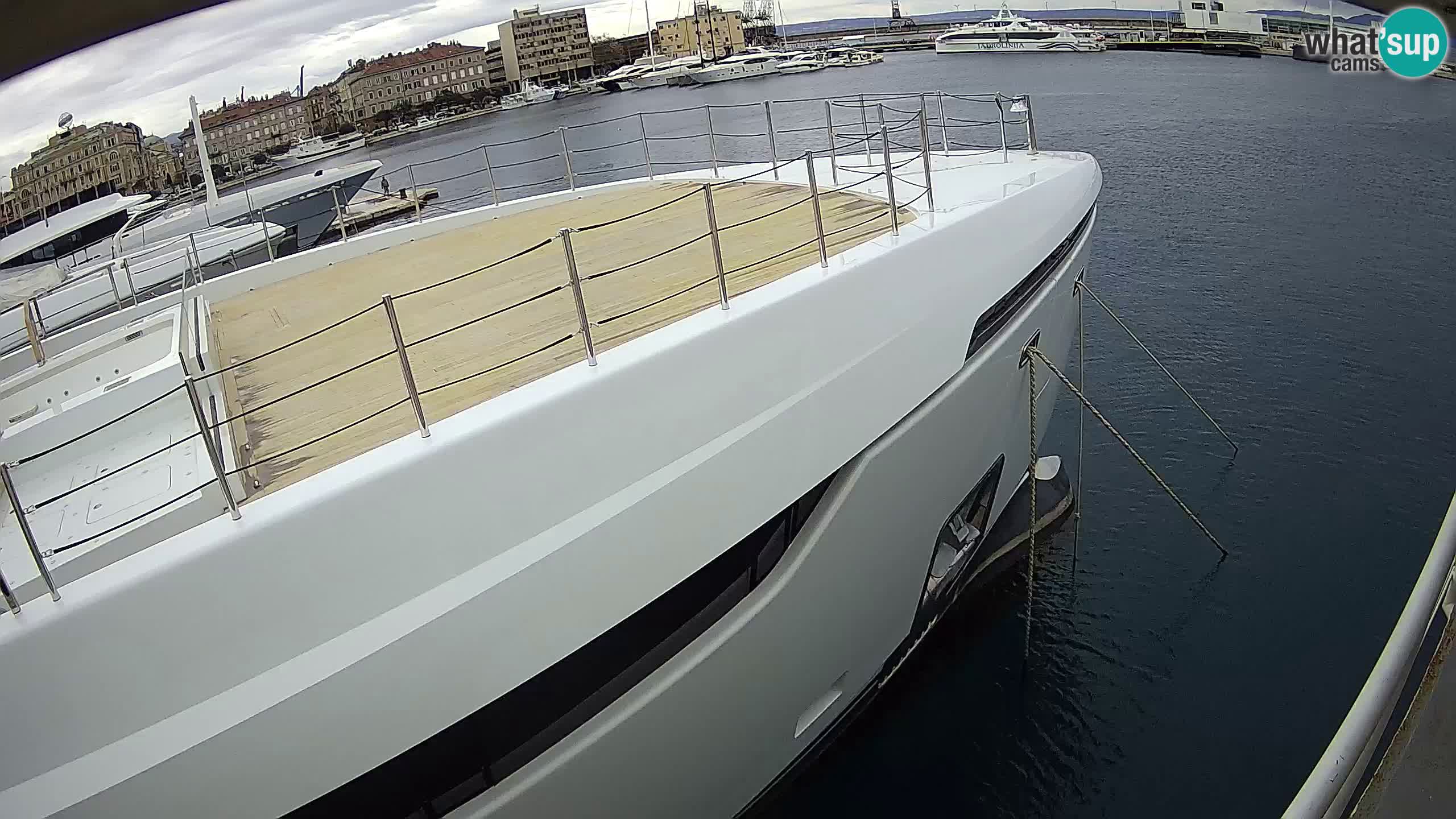 Rijeka – Botel Marina webcam en direct