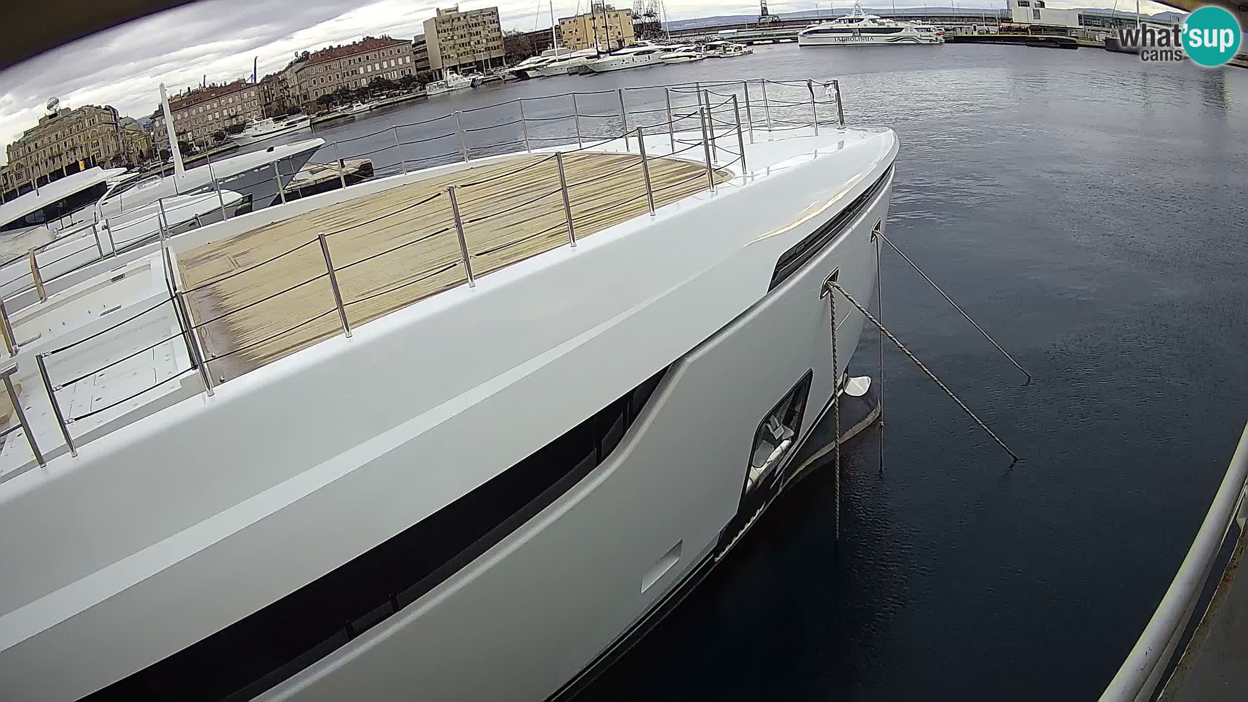 Rijeka – Botel Marina web kamera