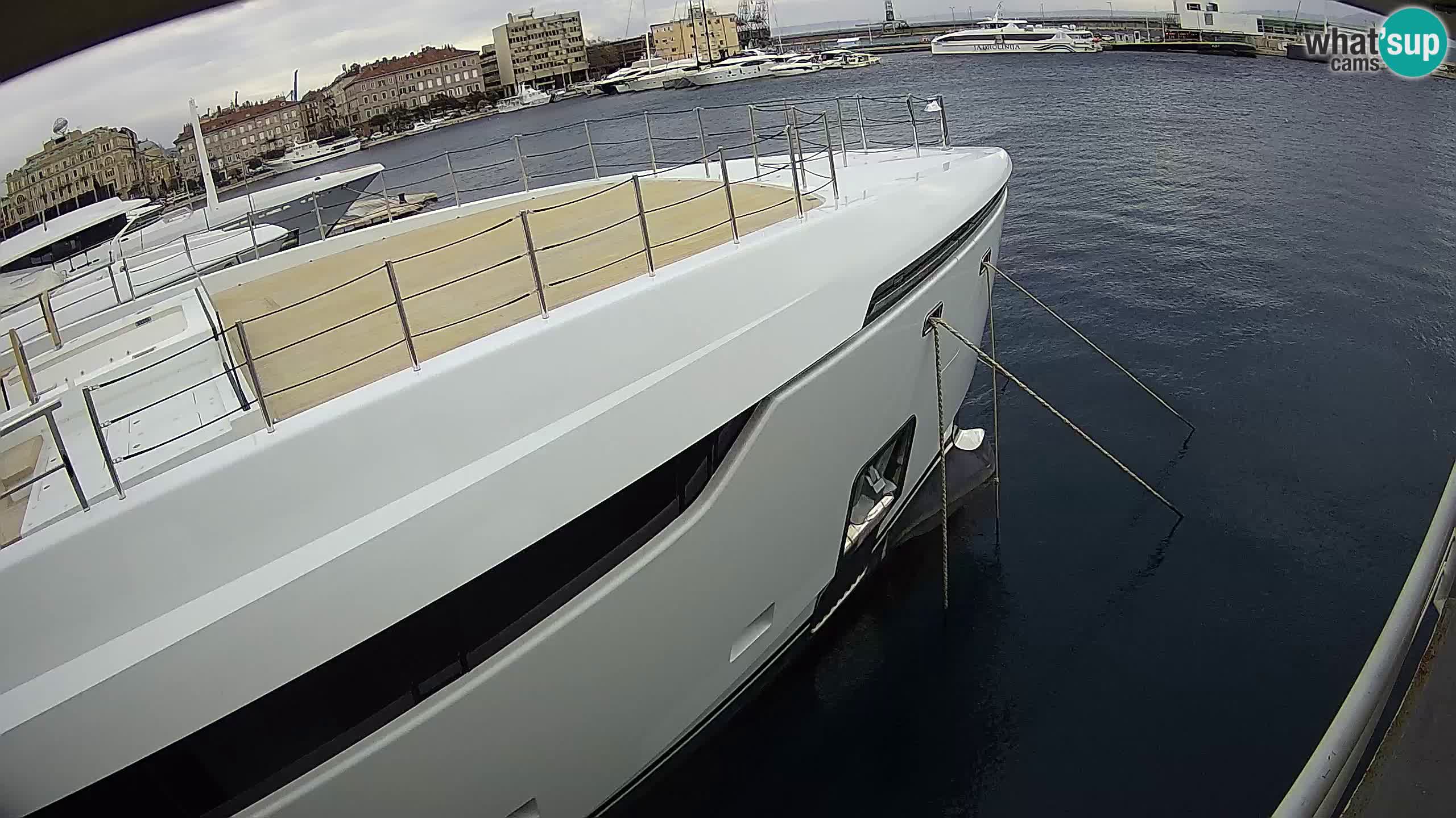 Rijeka – Botel Marina webcam en direct