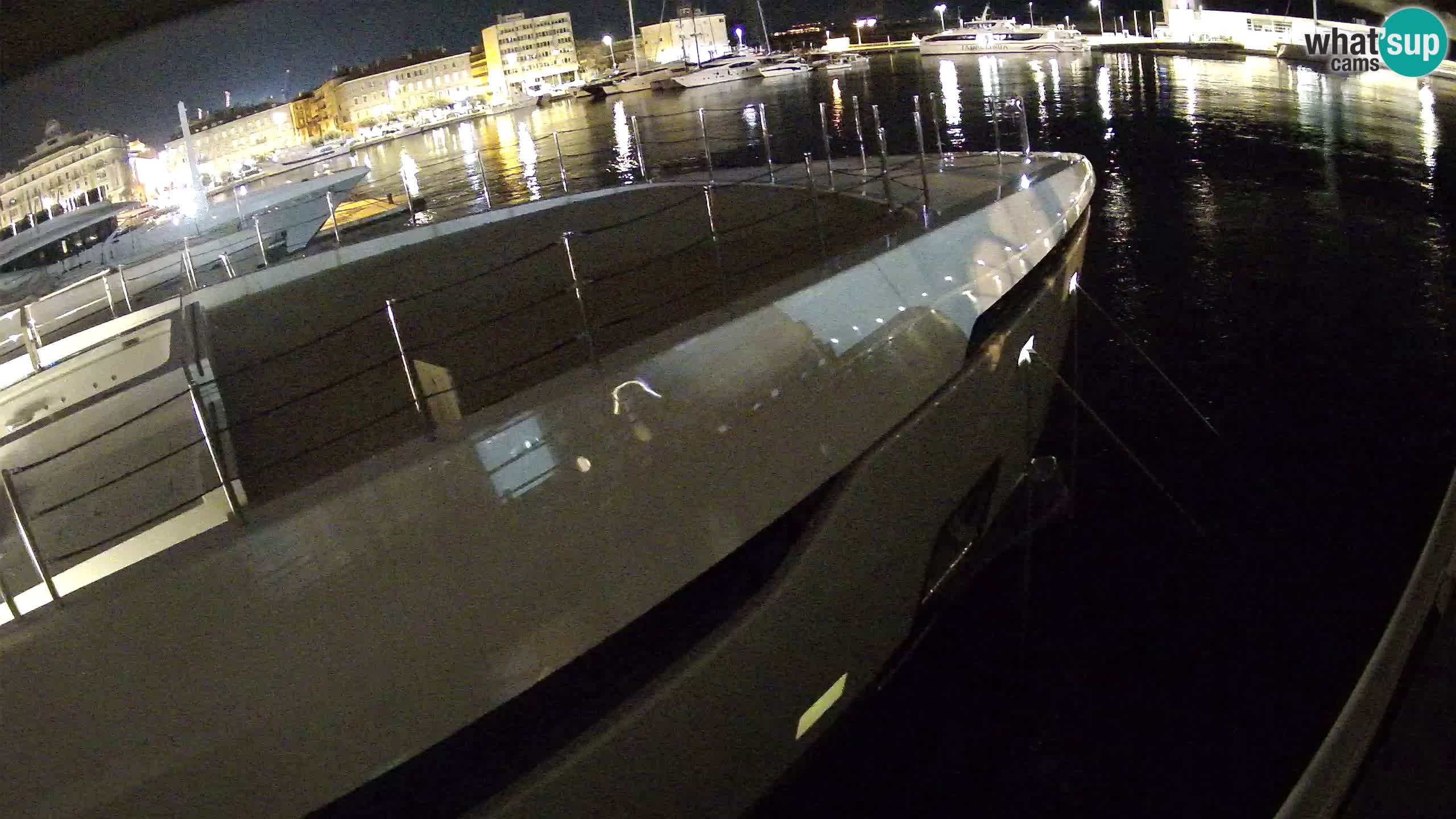 Reka – Botel Marina spletna kamera