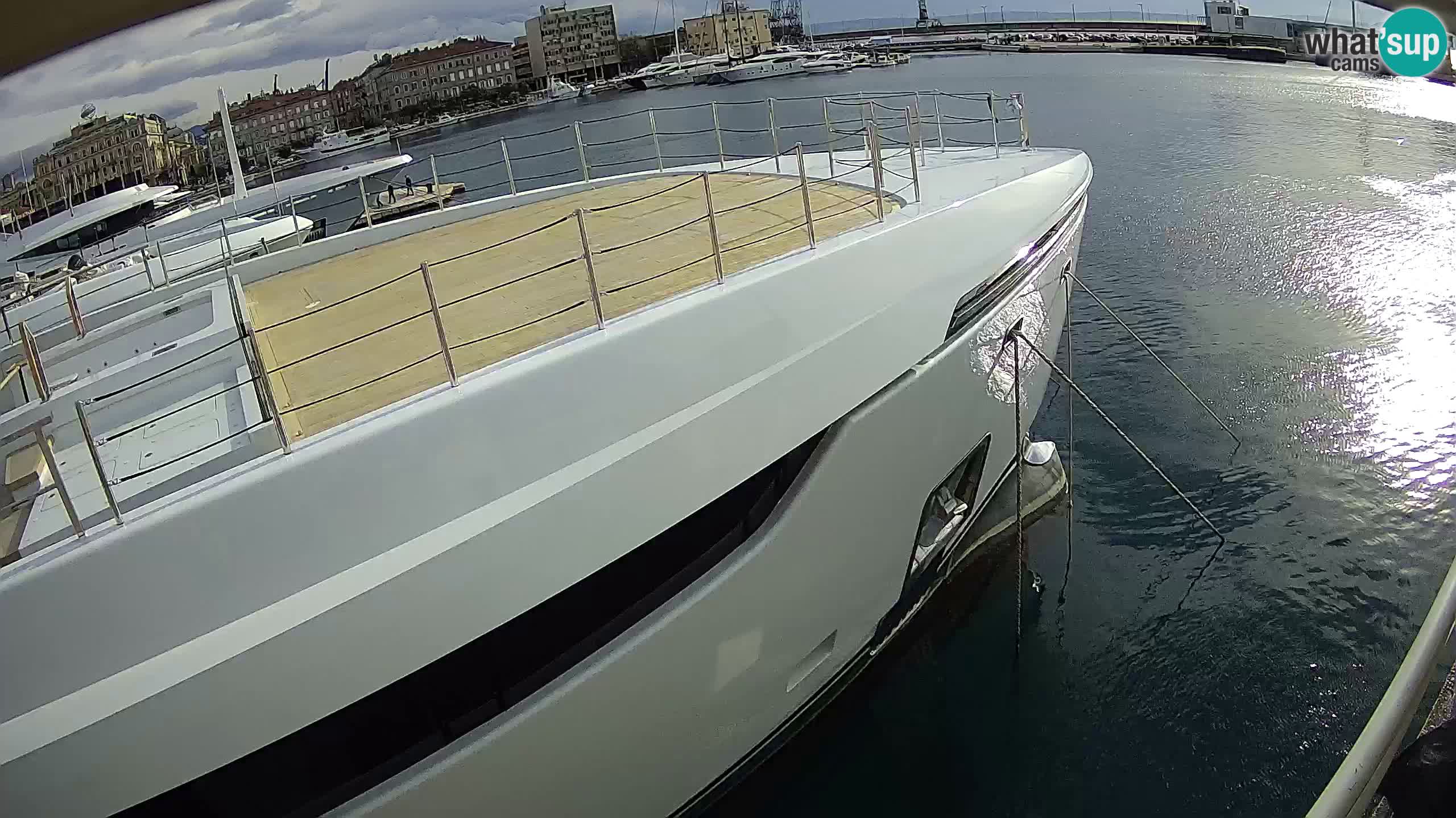 Rijeka – Botel Marina webcam en direct