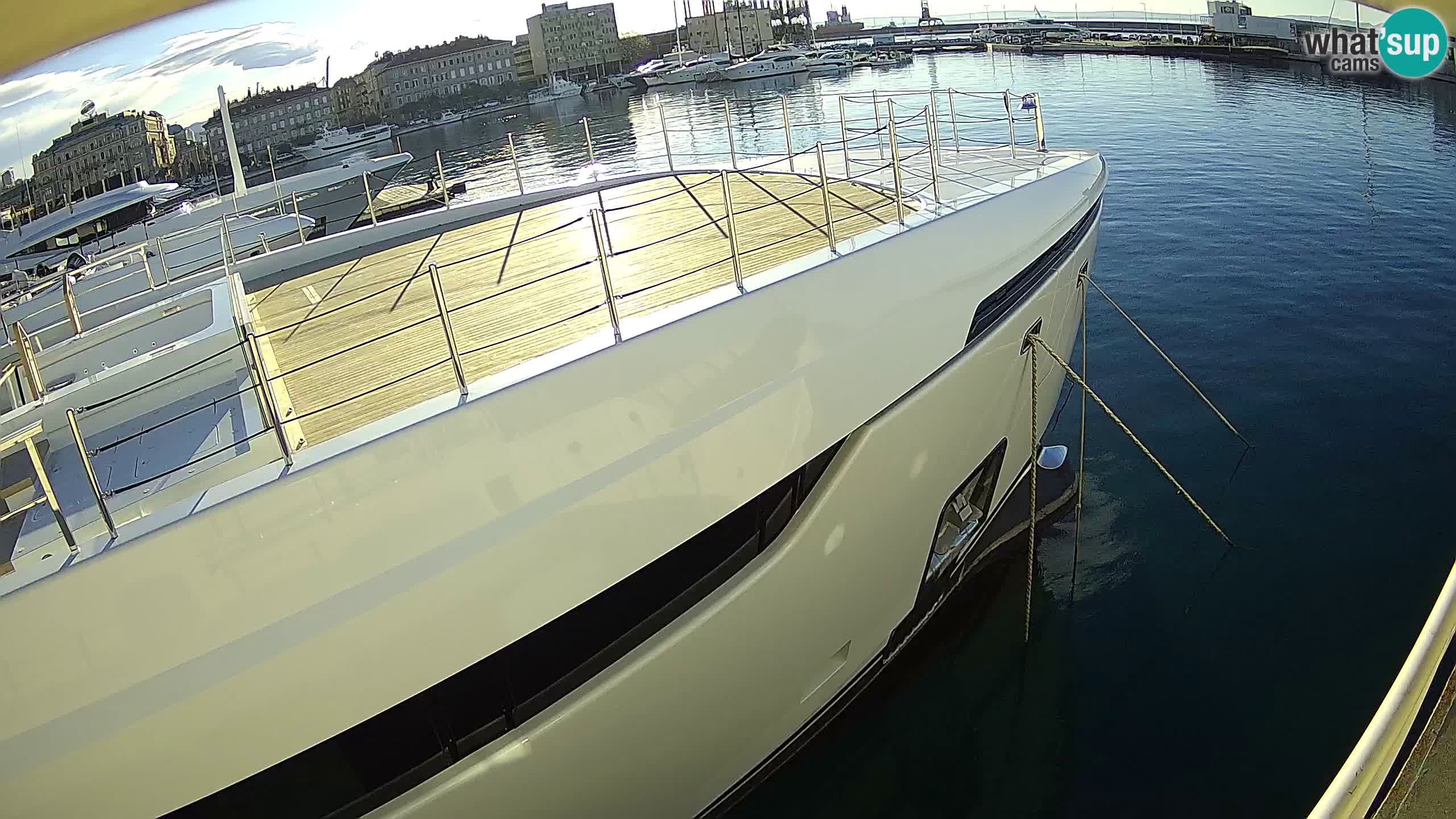 Reka – Botel Marina spletna kamera