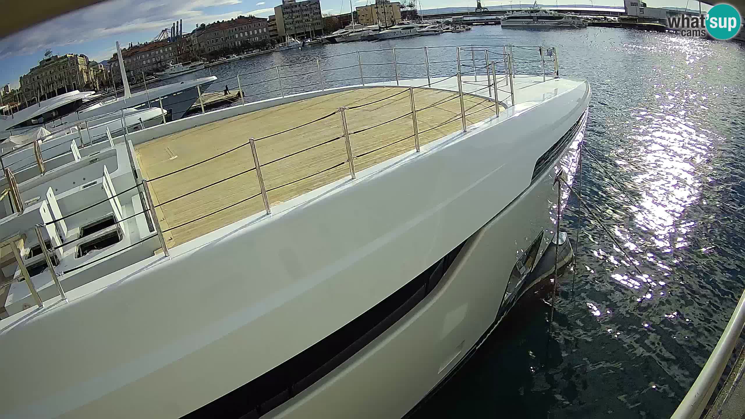 Rijeka – Botel Marina web kamera