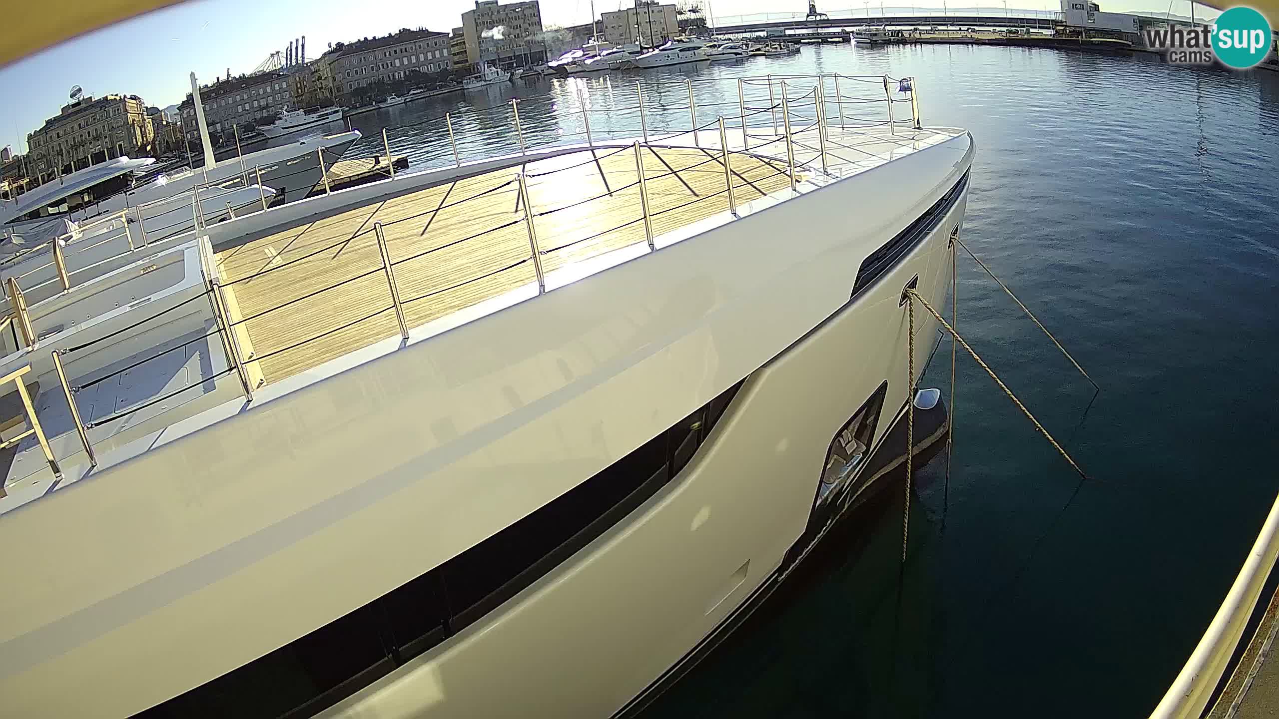 Rijeka – Botel Marina webcam en direct