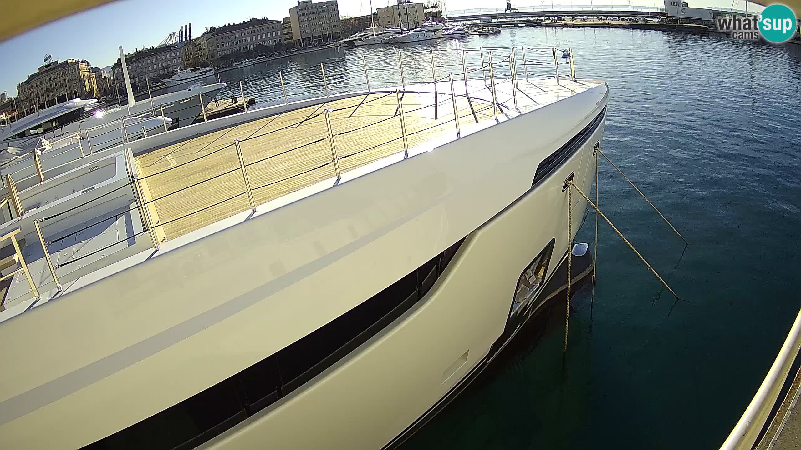 Rijeka – Botel Marina webcam en direct