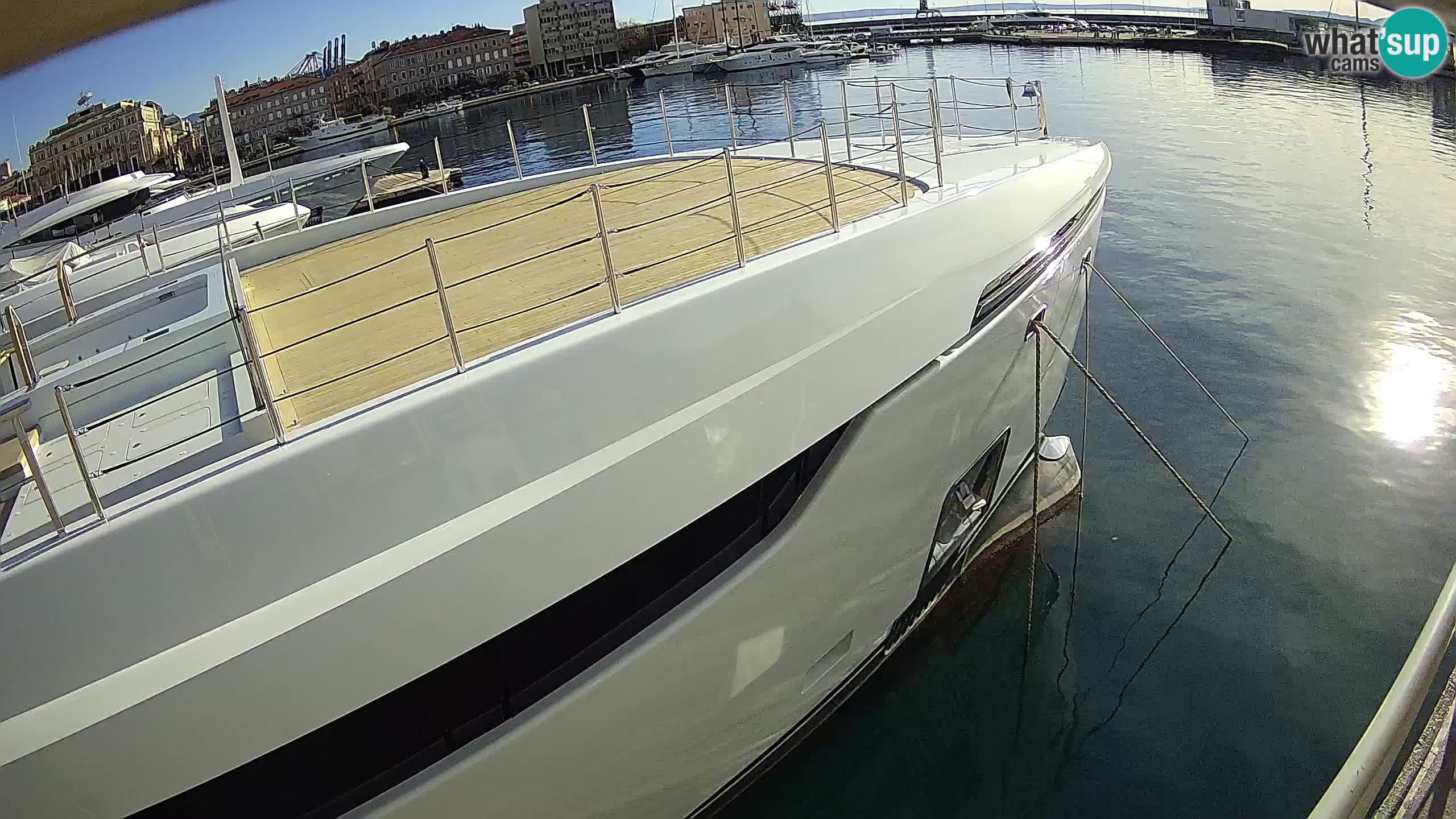 Rijeka – Botel Marina web kamera