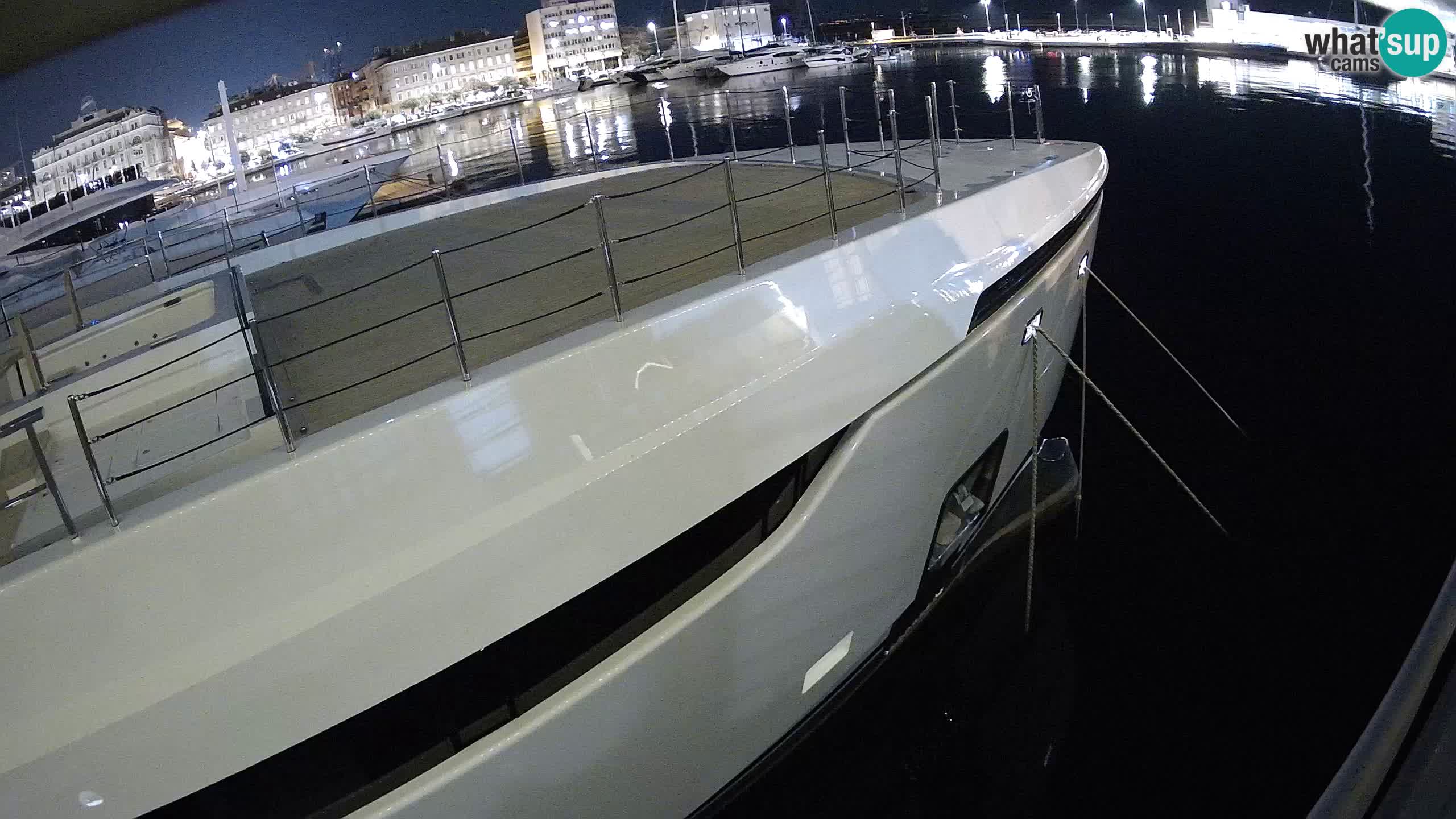 Botel Marina cámara web en vivo Rijeka