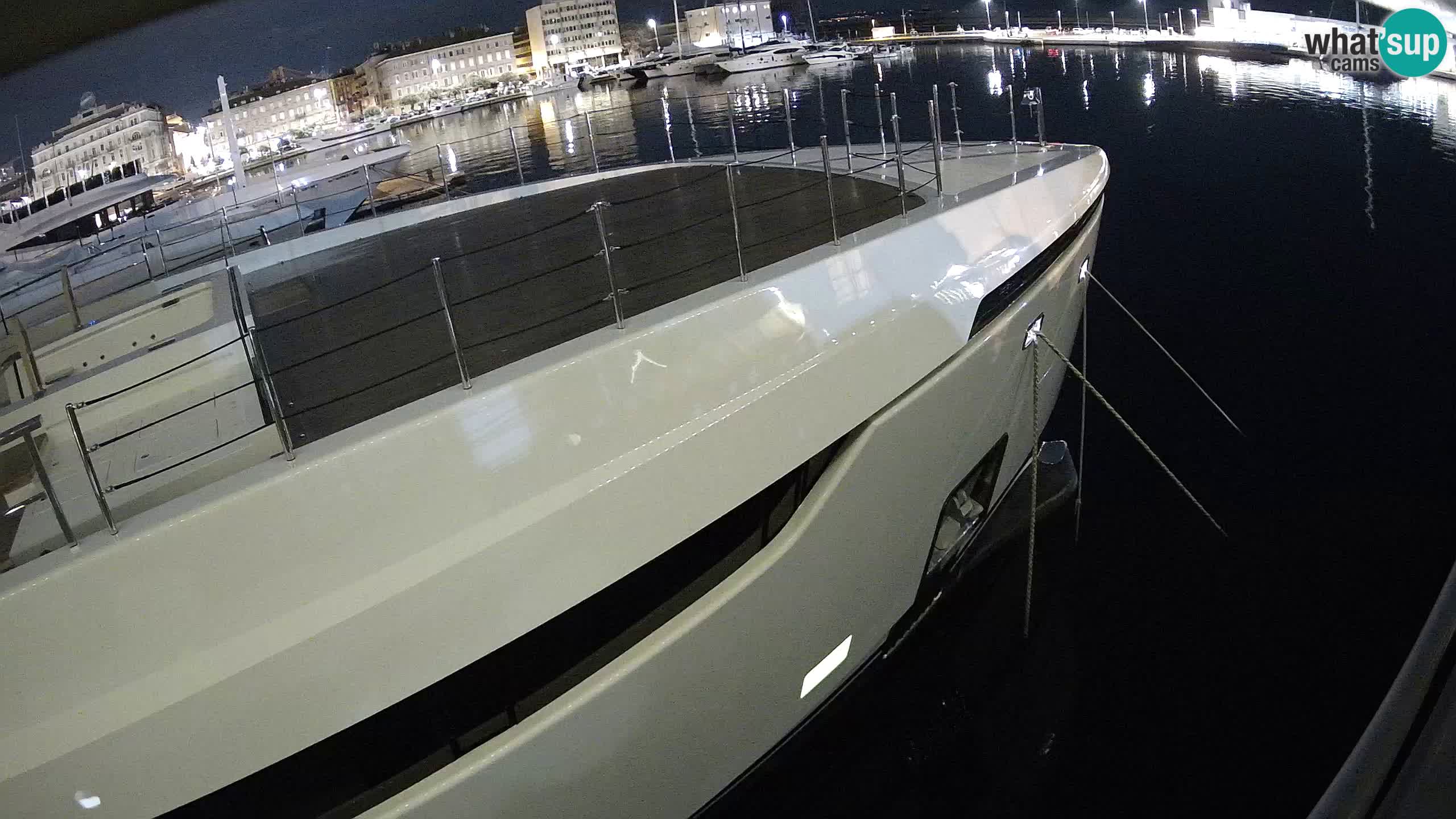 Botel Marina cámara web en vivo Rijeka