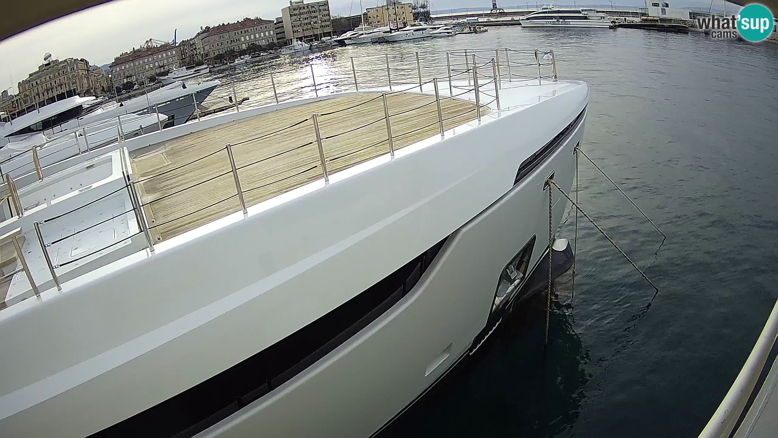 Rijeka – Botel Marina web kamera
