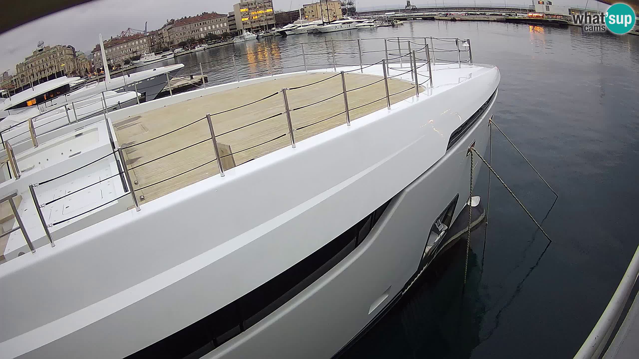 Rijeka – Botel Marina webcam en direct