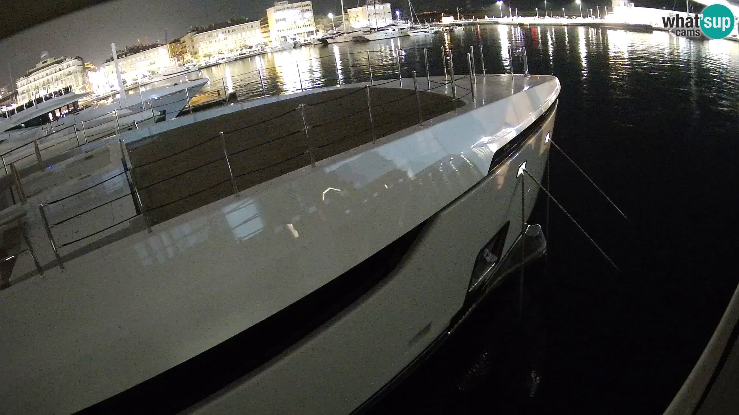 Reka – Botel Marina spletna kamera