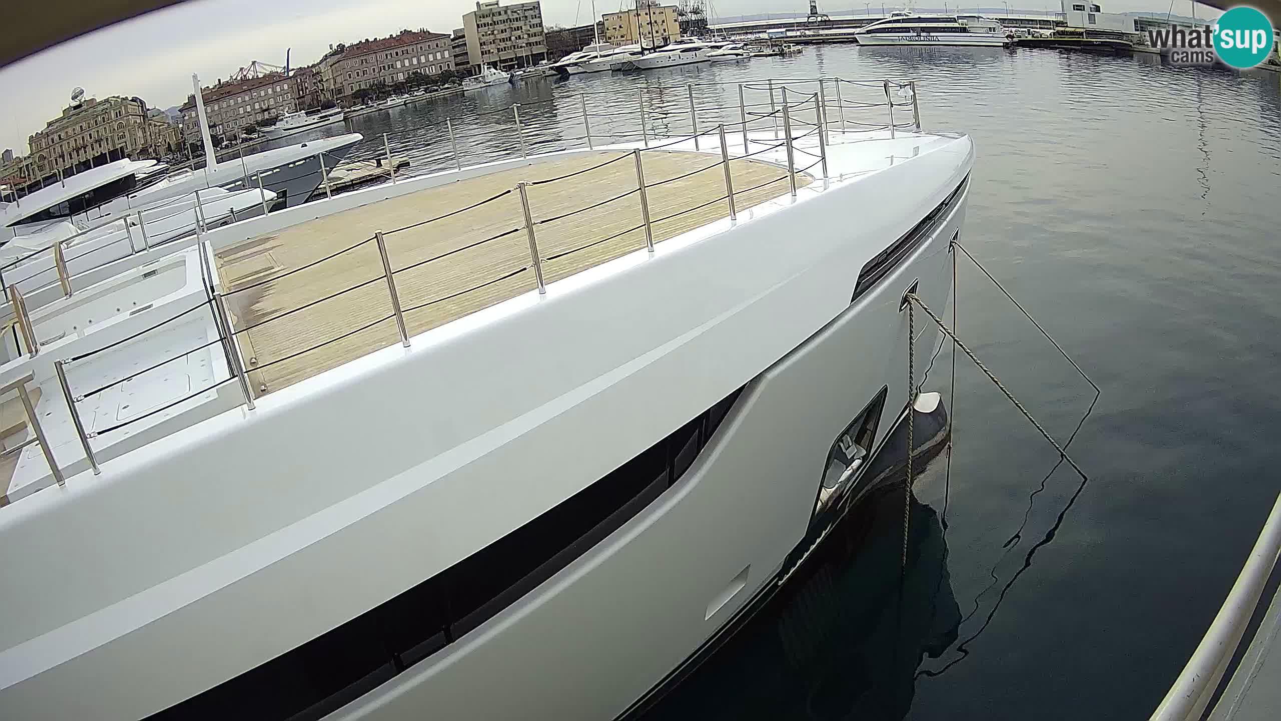 Rijeka – Botel Marina webcam en direct