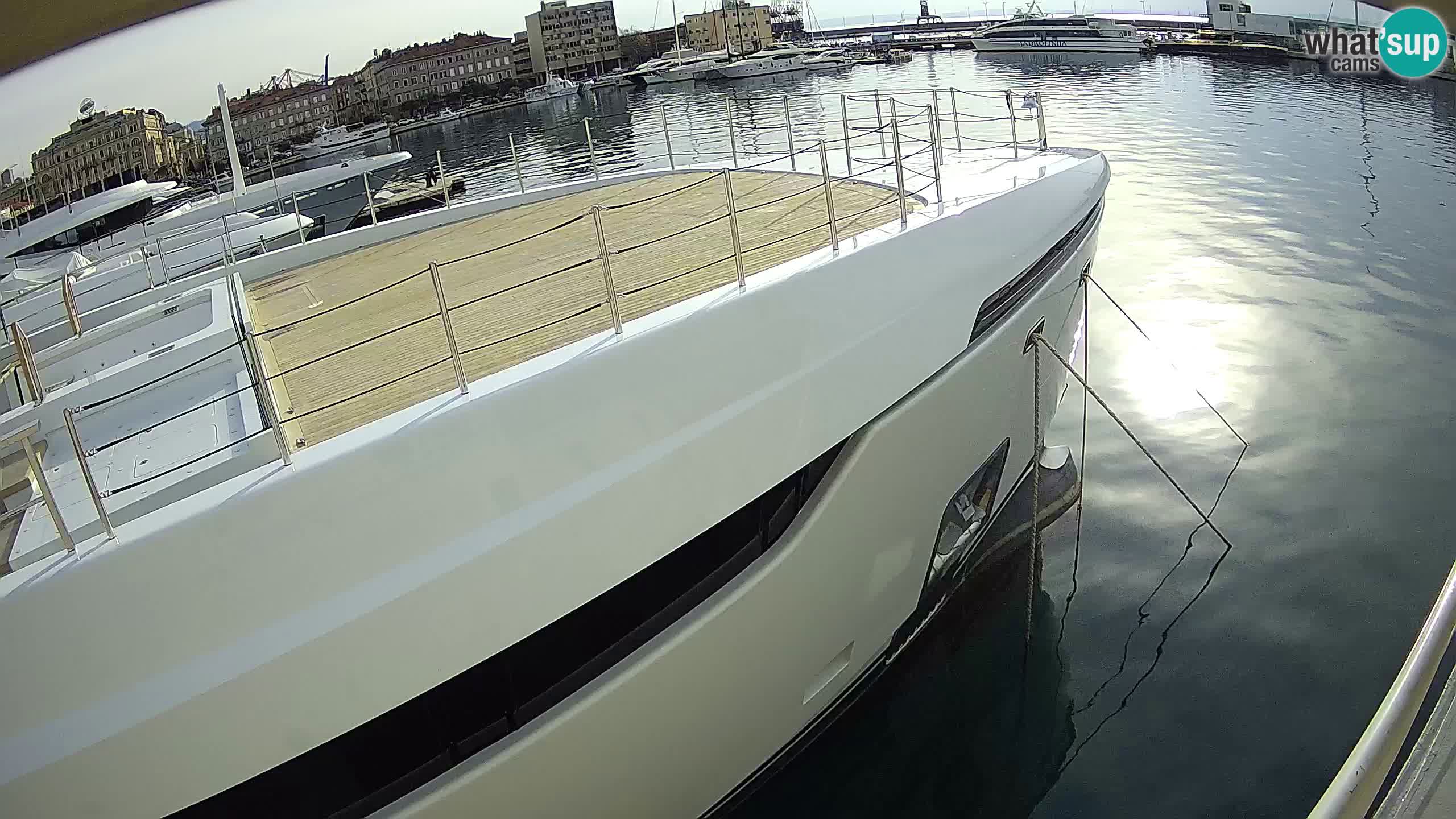 Rijeka – Botel Marina web kamera