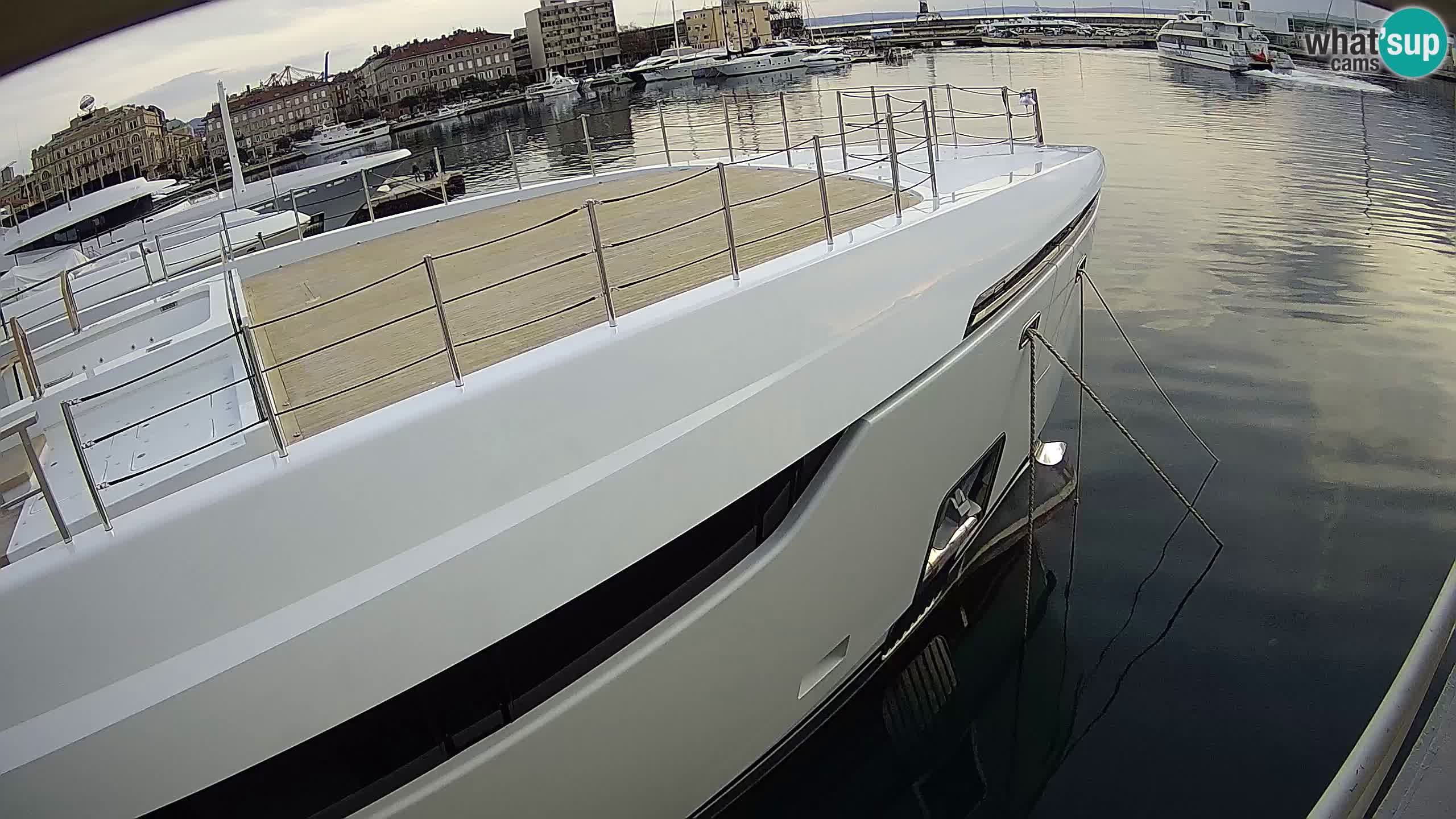 Rijeka – Botel Marina webcam en direct