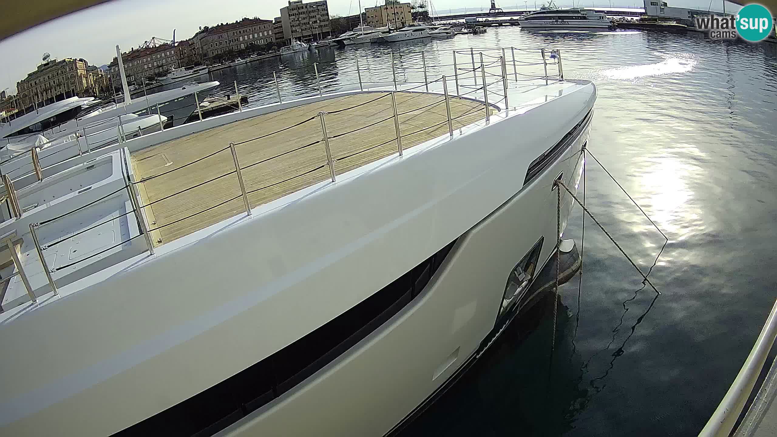 Rijeka – Botel Marina web kamera