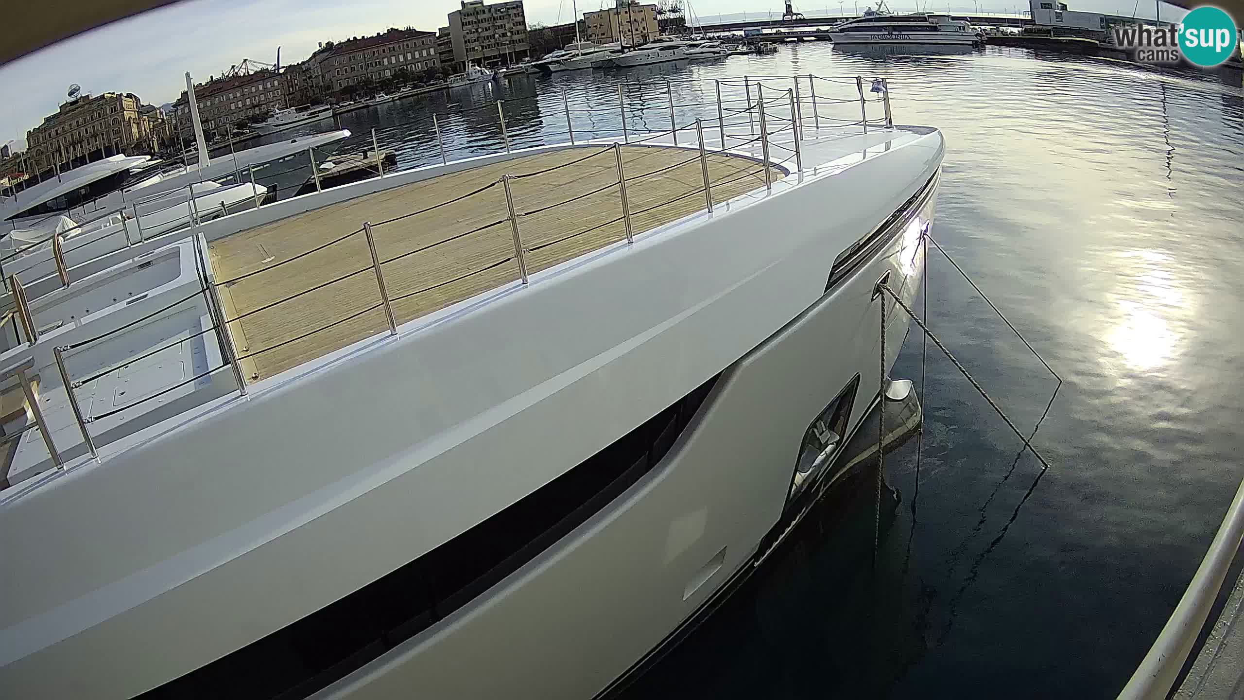 Rijeka – Botel Marina web kamera