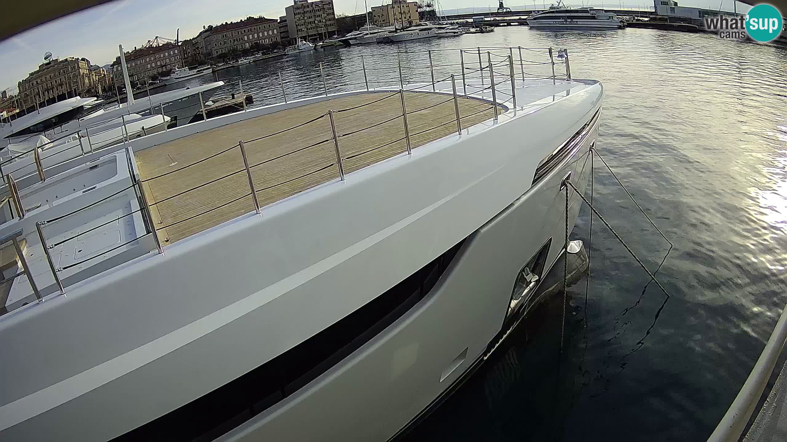 Rijeka – Botel Marina webcam en direct