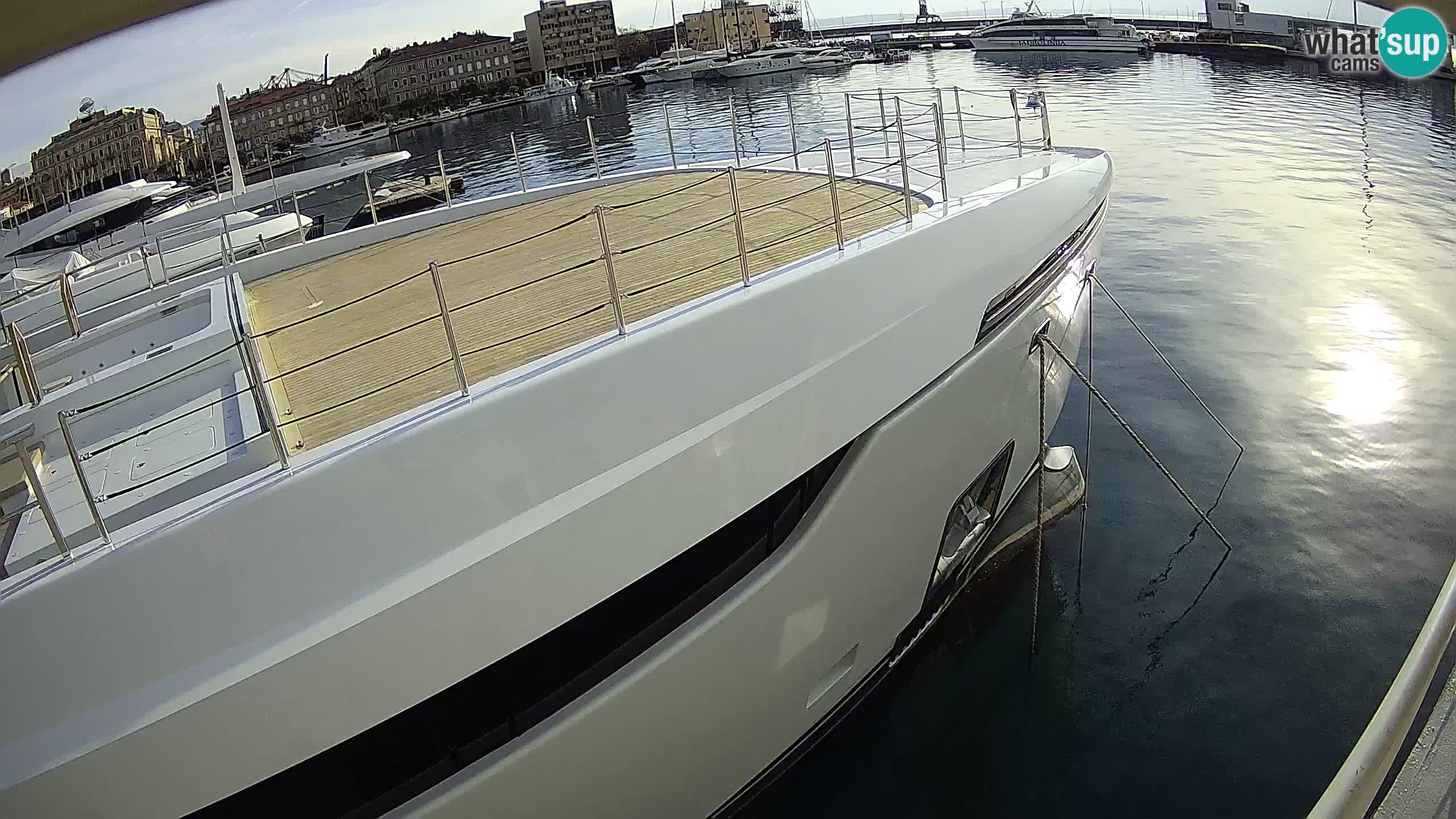 Rijeka – Botel Marina webcam en direct