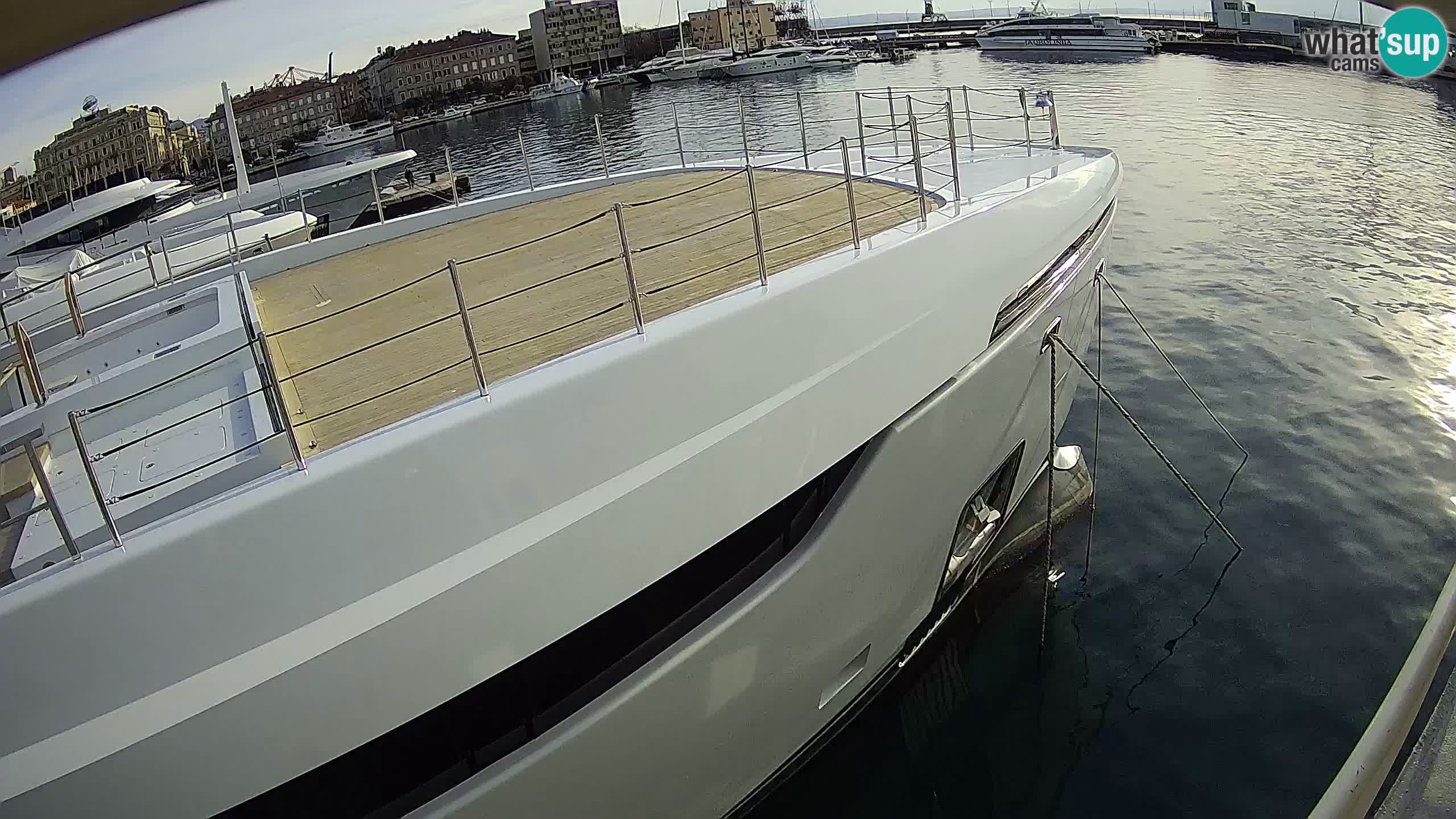 Rijeka – Botel Marina web kamera