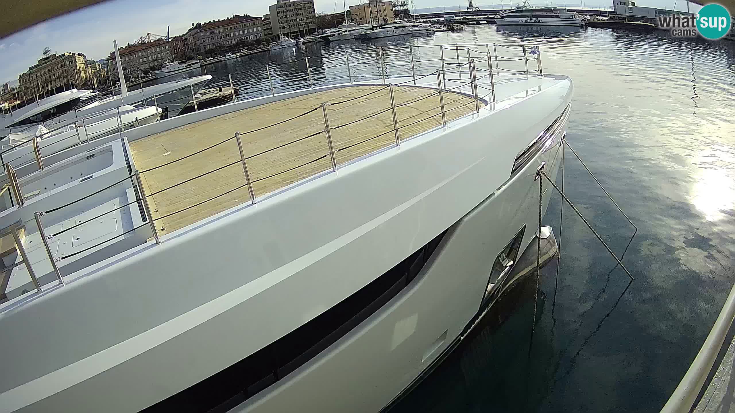 Rijeka – Botel Marina webcam en direct