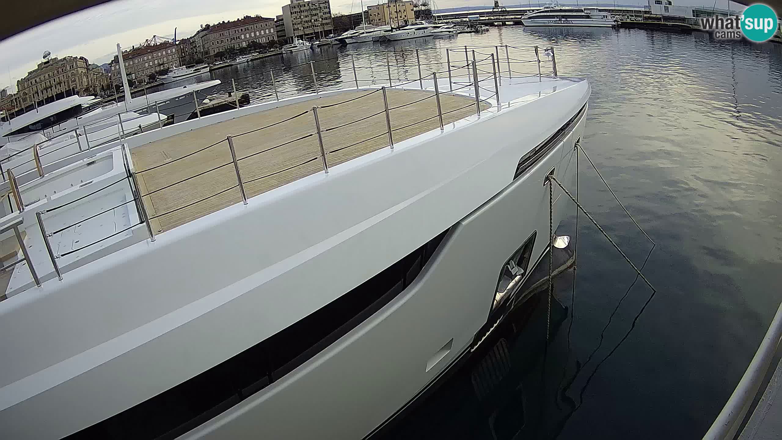Rijeka – Botel Marina webcam en direct