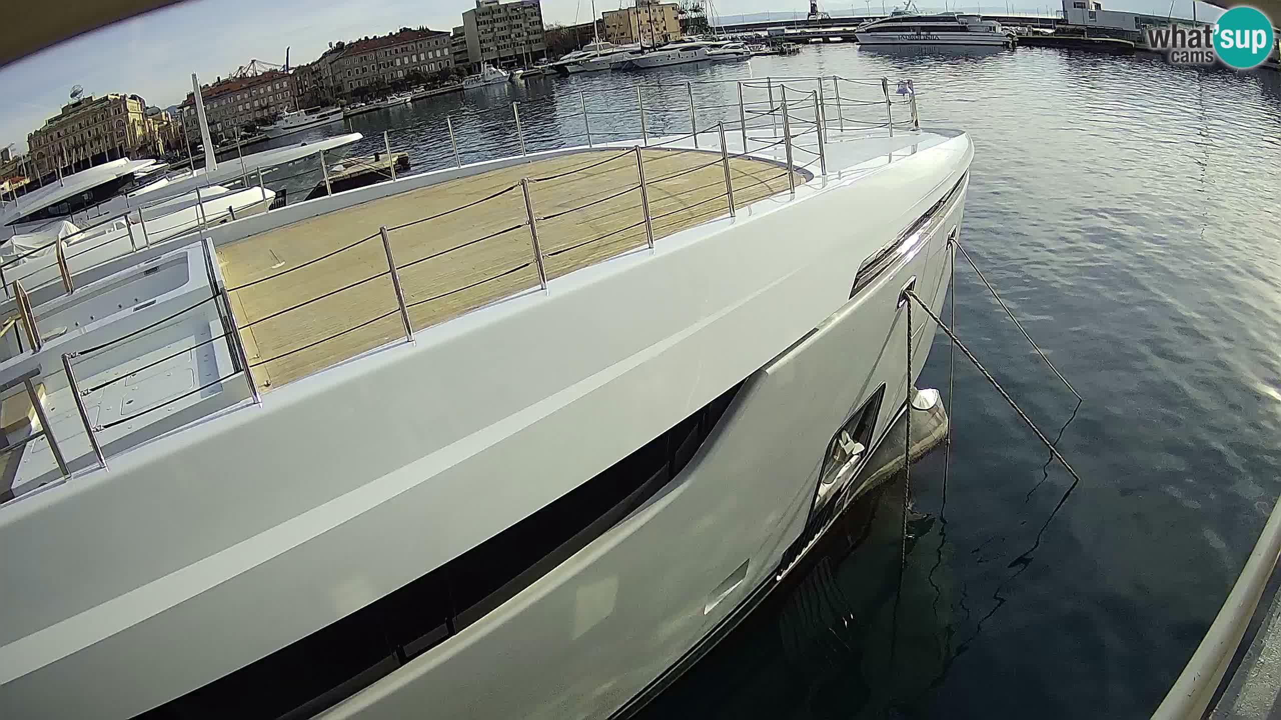 Rijeka – Botel Marina web kamera