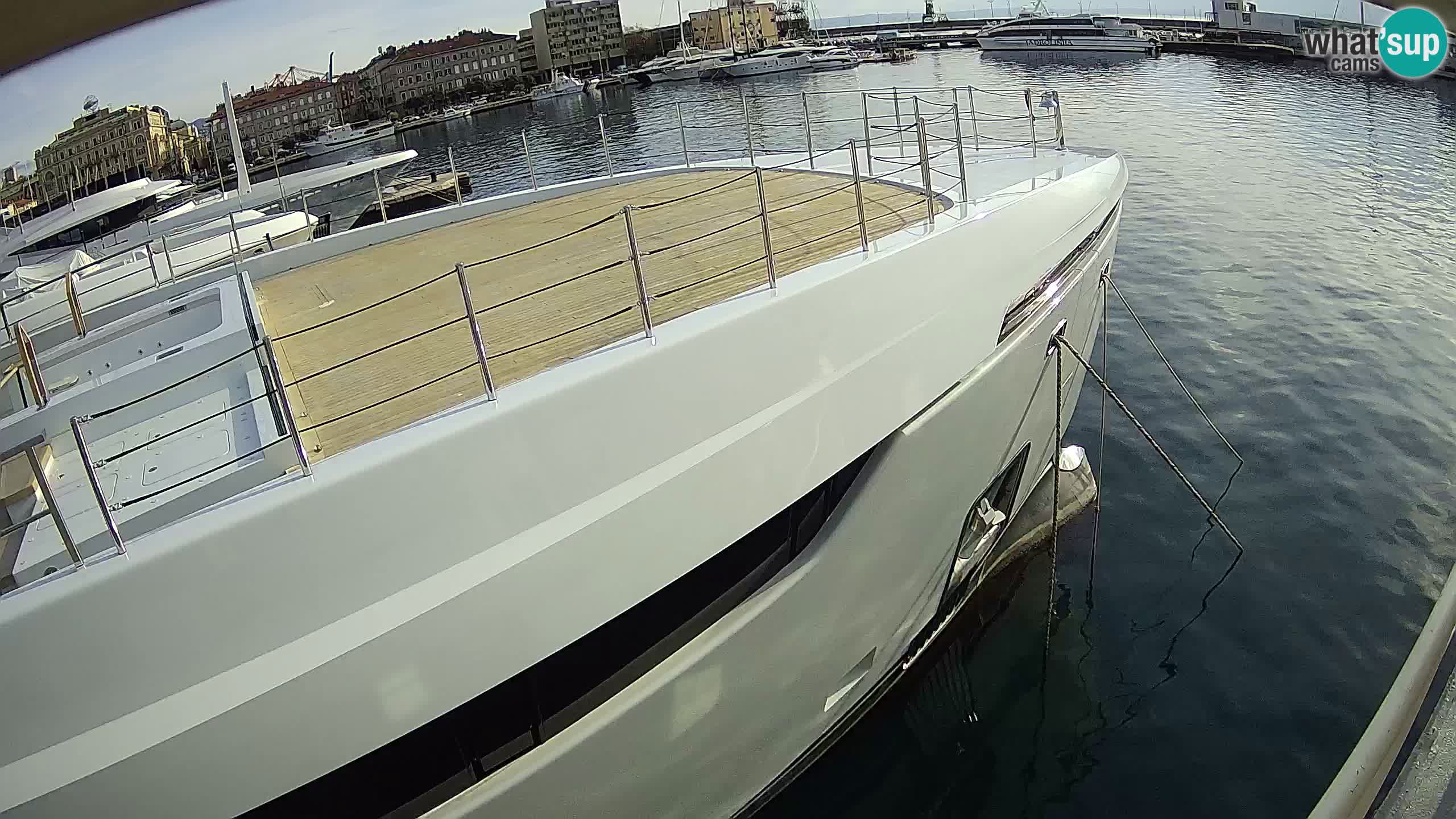 Rijeka – Botel Marina webcam en direct