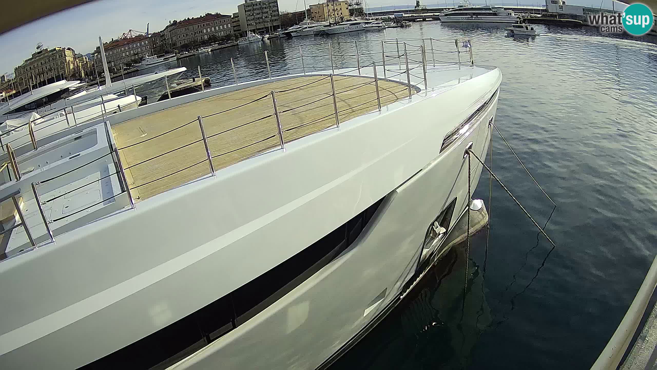 Rijeka – Botel Marina web kamera