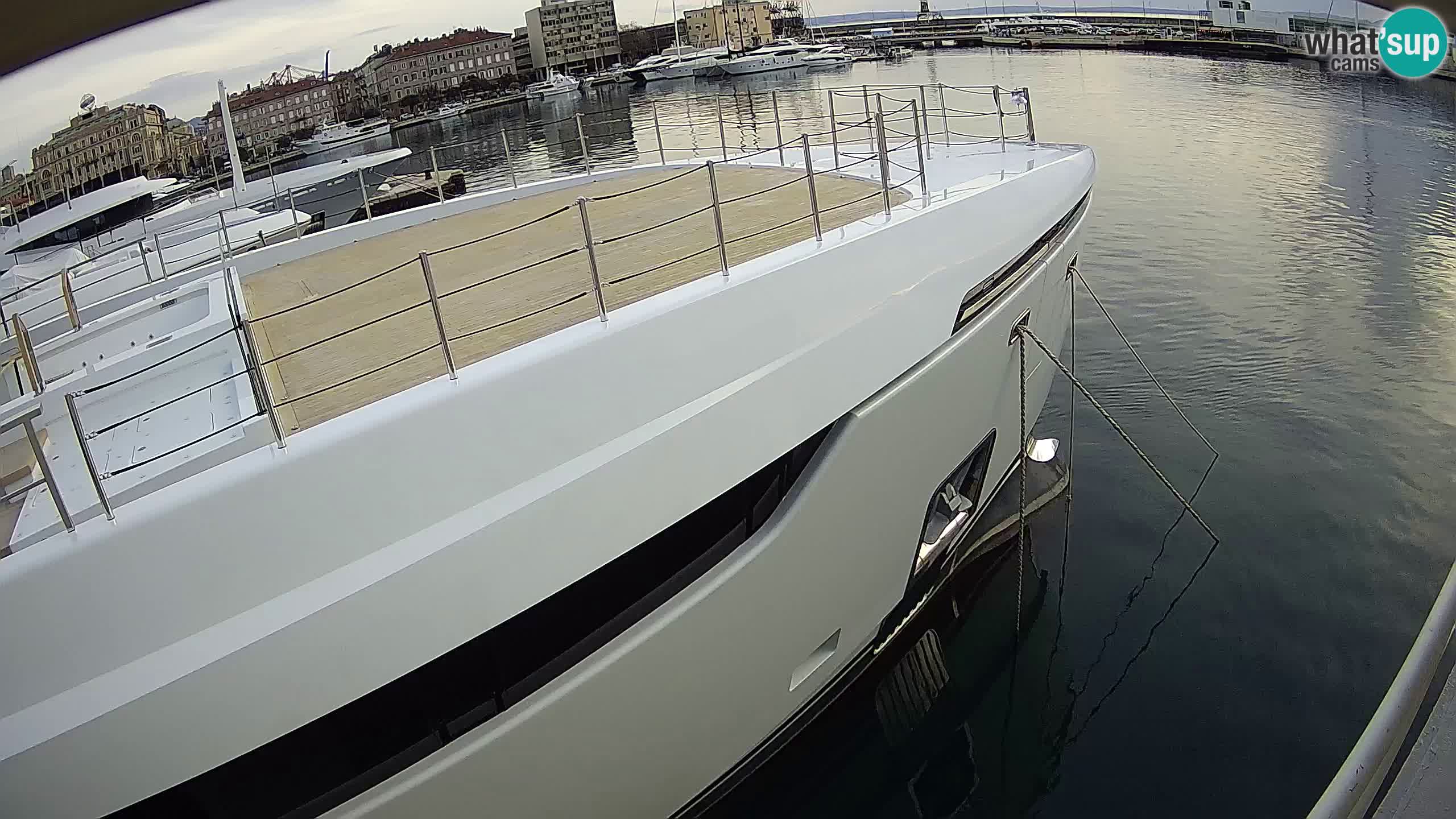 Rijeka – Botel Marina webcam en direct
