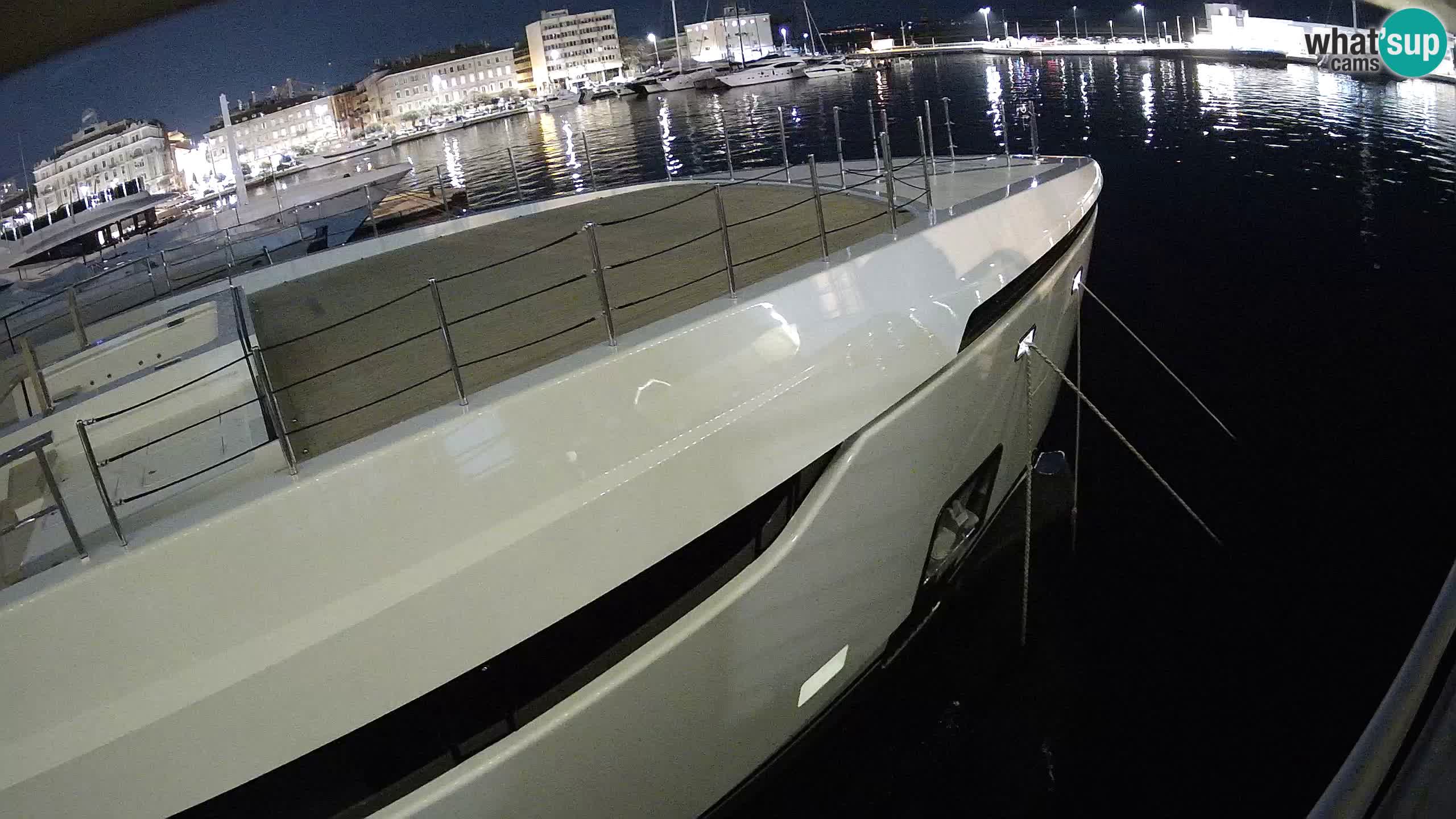 Botel Marina cámara web en vivo Rijeka