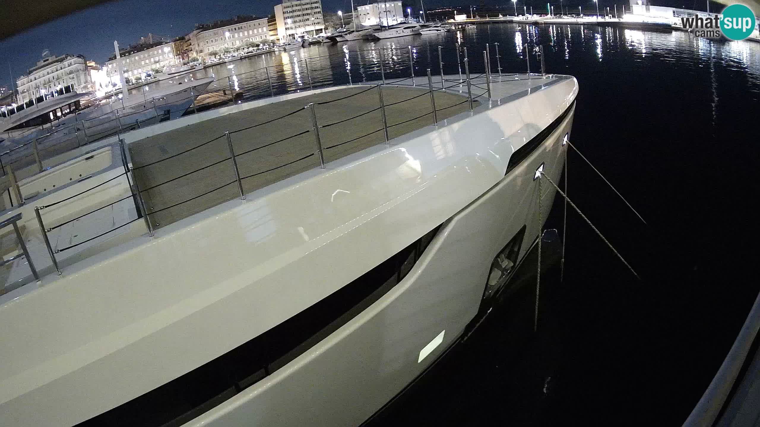 Rijeka – Botel Marina web kamera