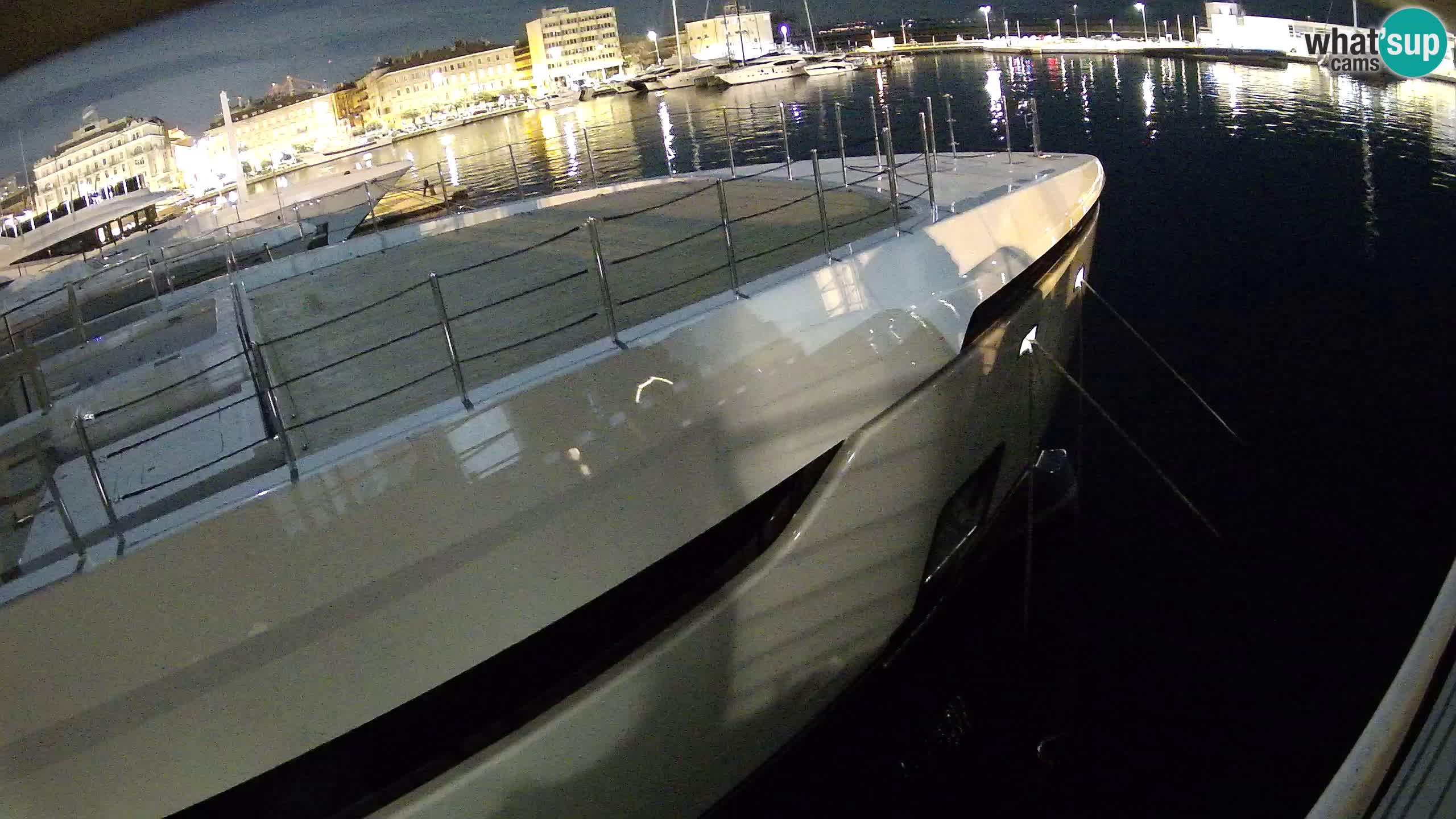 Botel Marina – Rijeka live cam