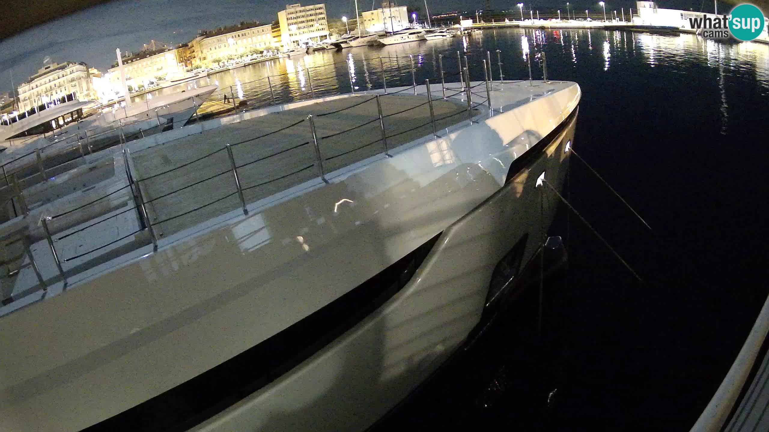 Botel Marina cámara web en vivo Rijeka