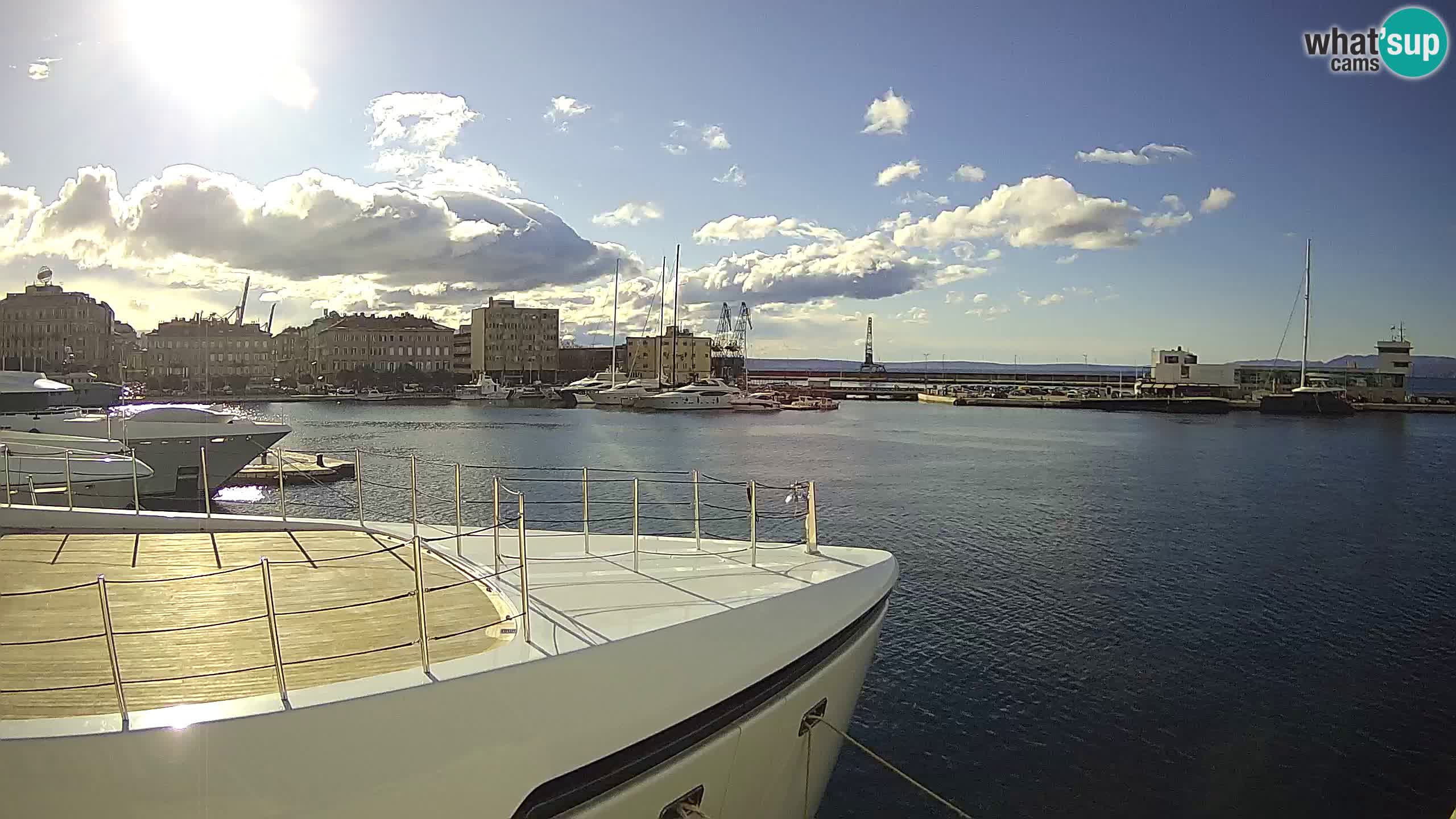 Rijeka – Botel Marina webcam en direct