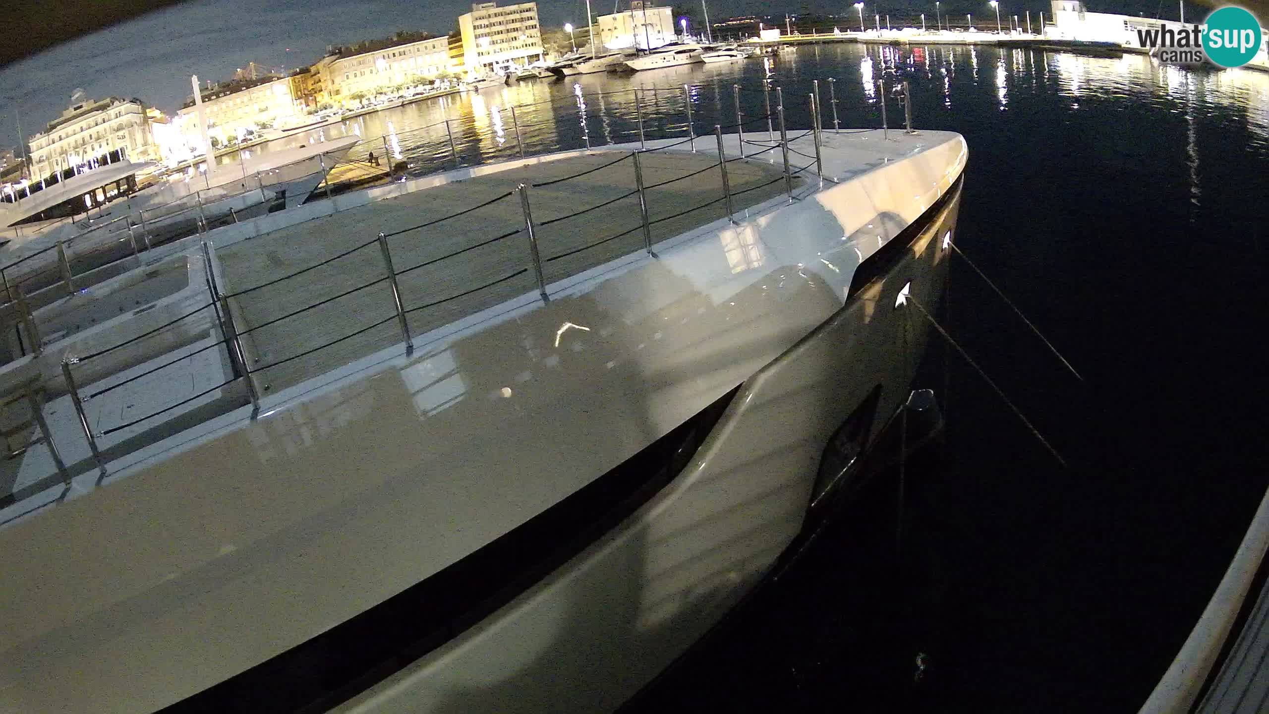 Botel Marina cámara web en vivo Rijeka