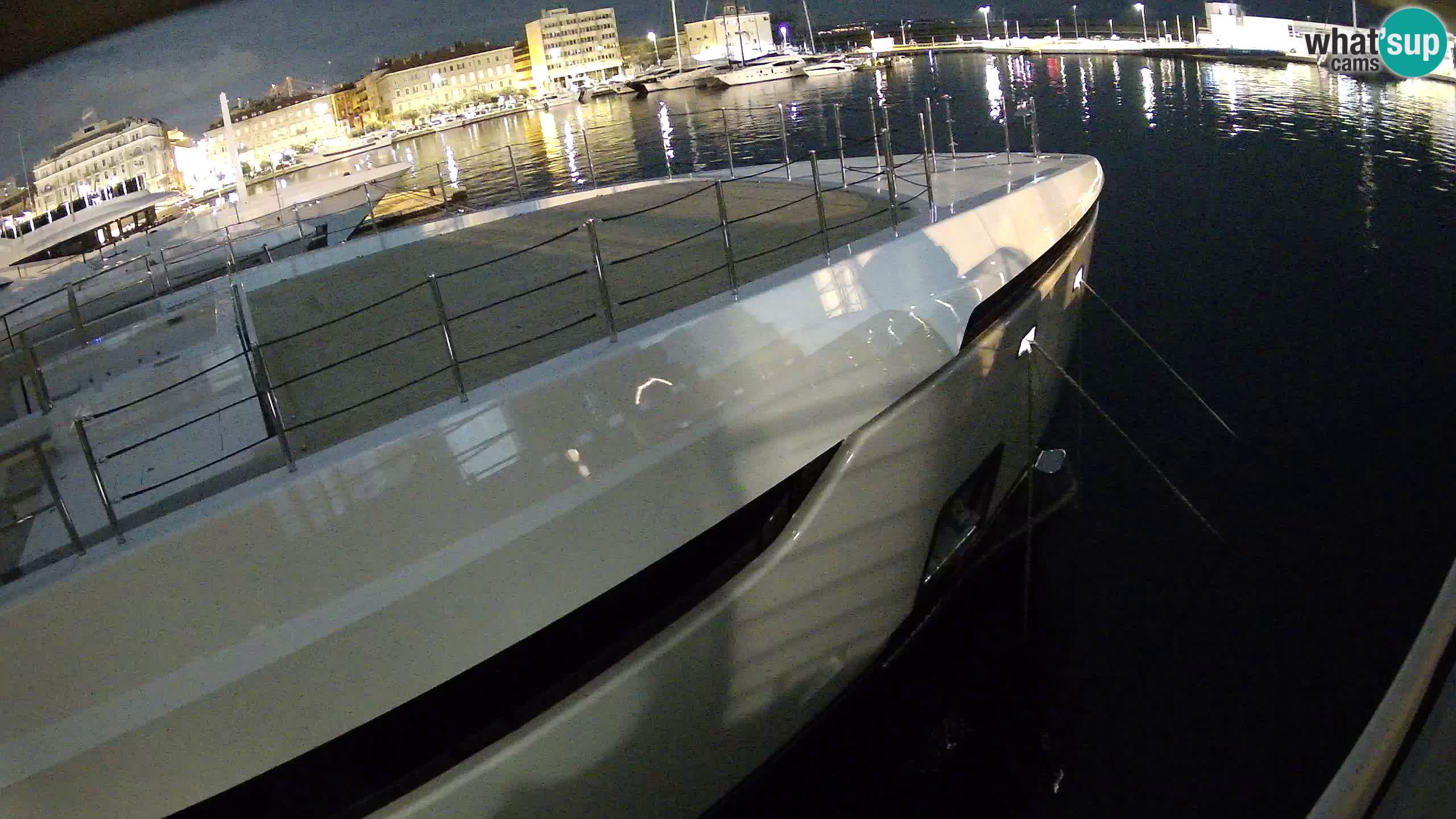 Botel Marina cámara web en vivo Rijeka