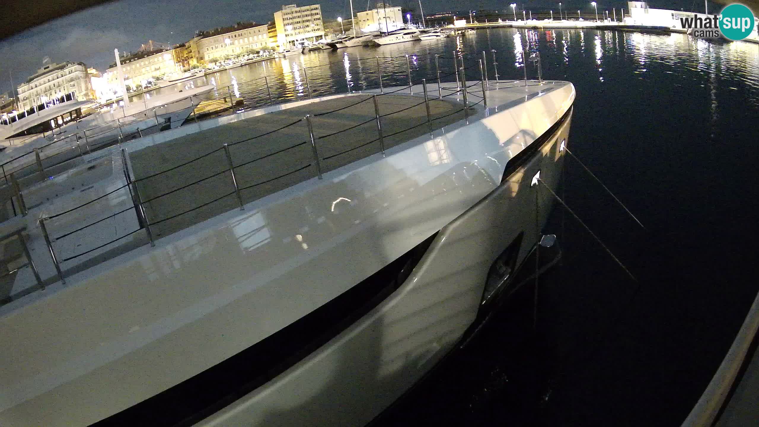 Botel Marina cámara web en vivo Rijeka