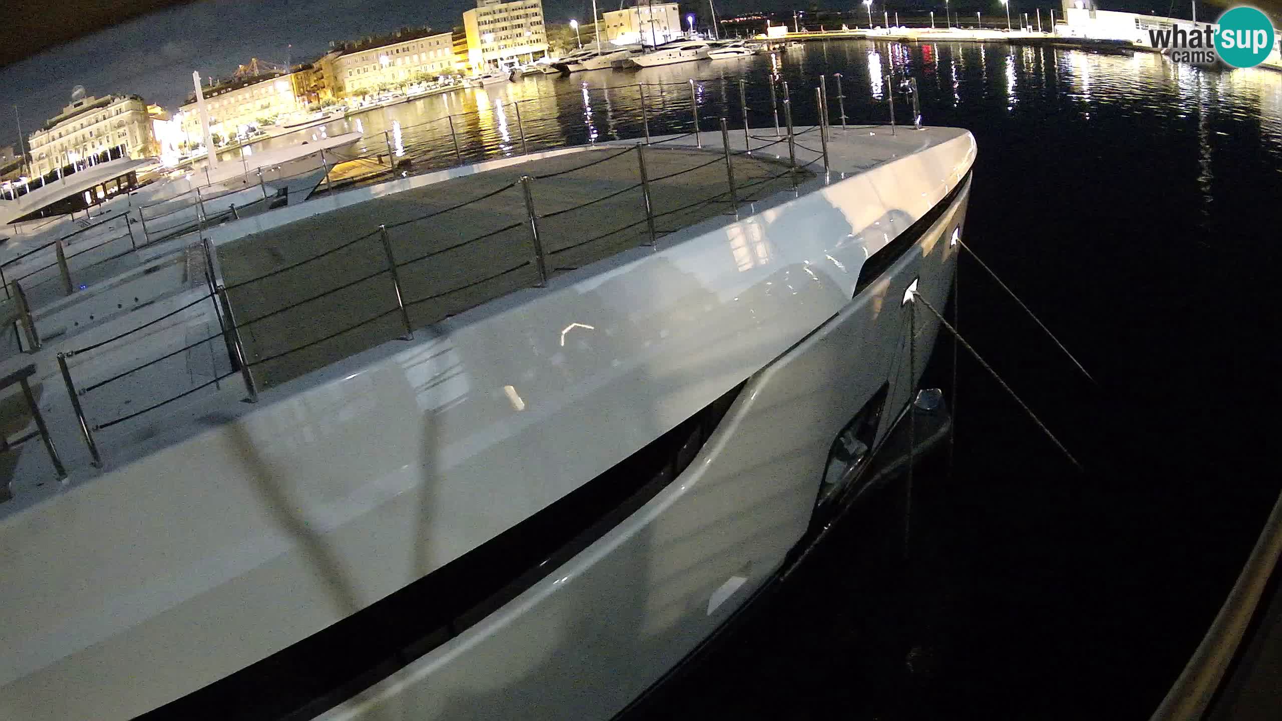 Botel Marina cámara web en vivo Rijeka
