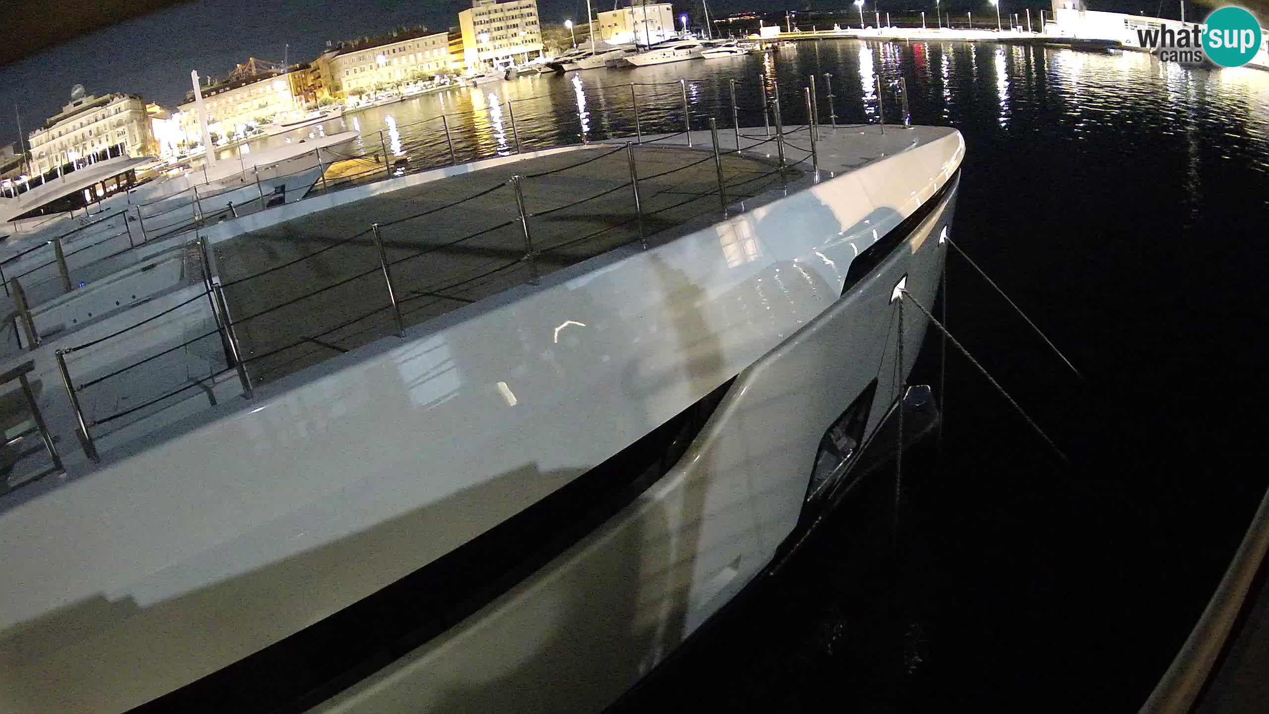 Botel Marina cámara web en vivo Rijeka