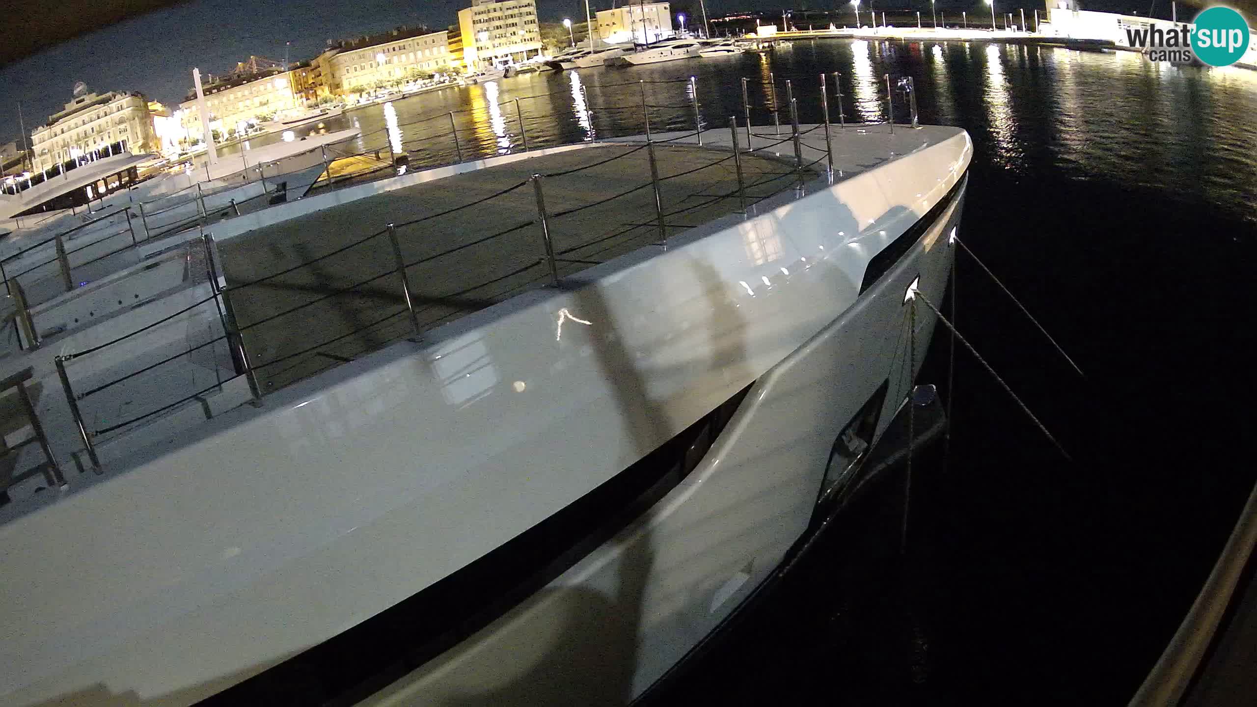 Reka – Botel Marina spletna kamera