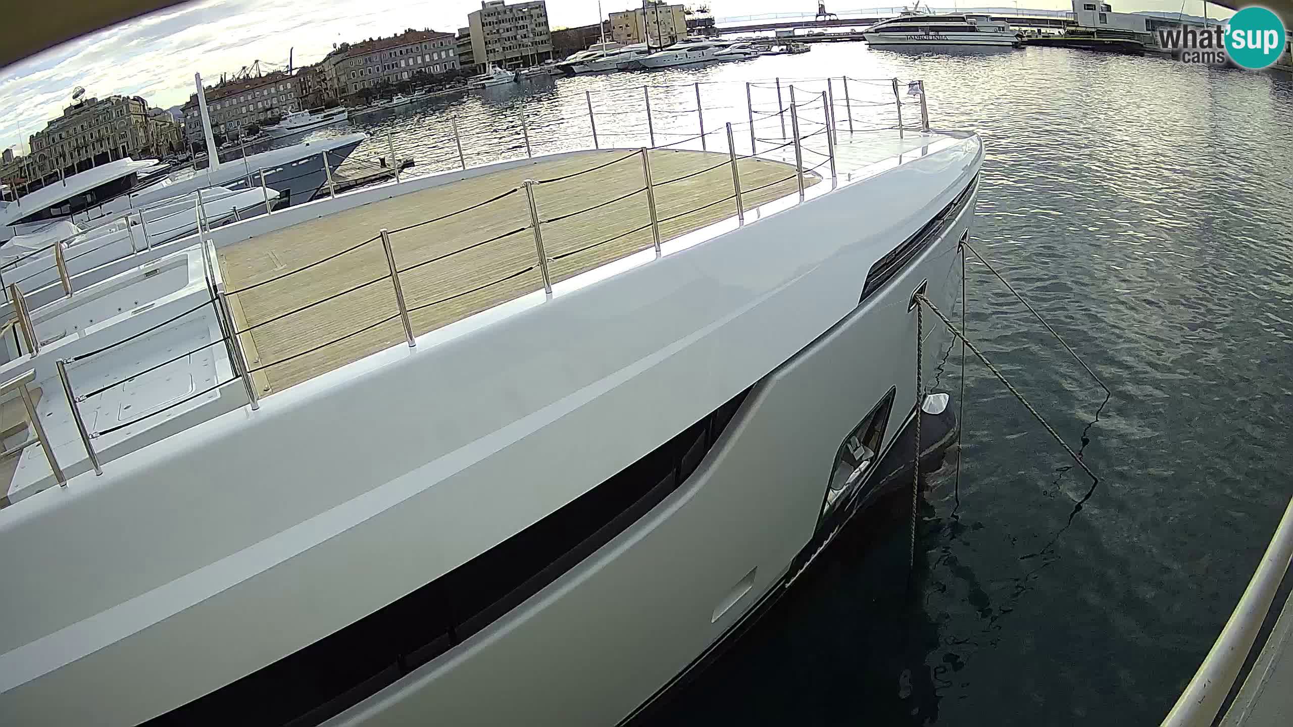 Rijeka – Botel Marina webcam en direct