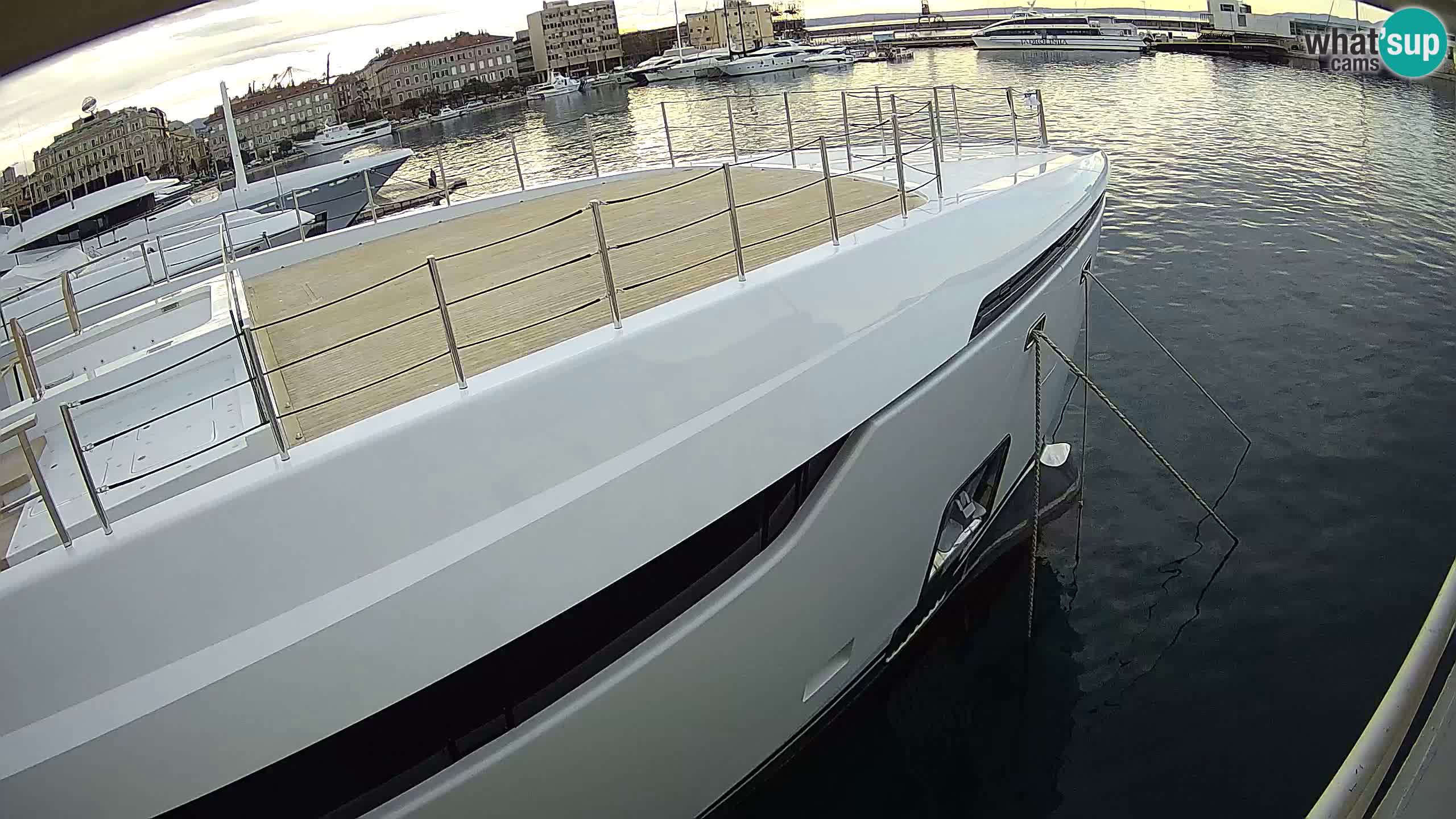 Rijeka – Botel Marina webcam en direct