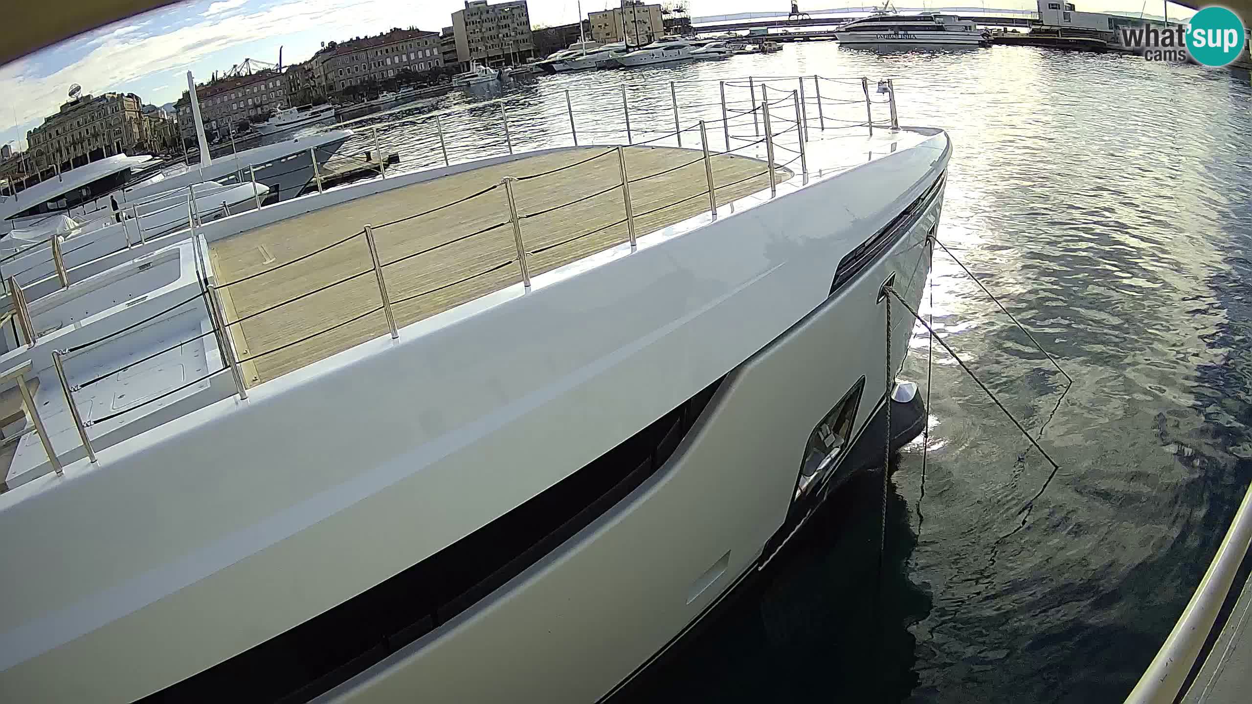 Rijeka – Botel Marina webcam en direct