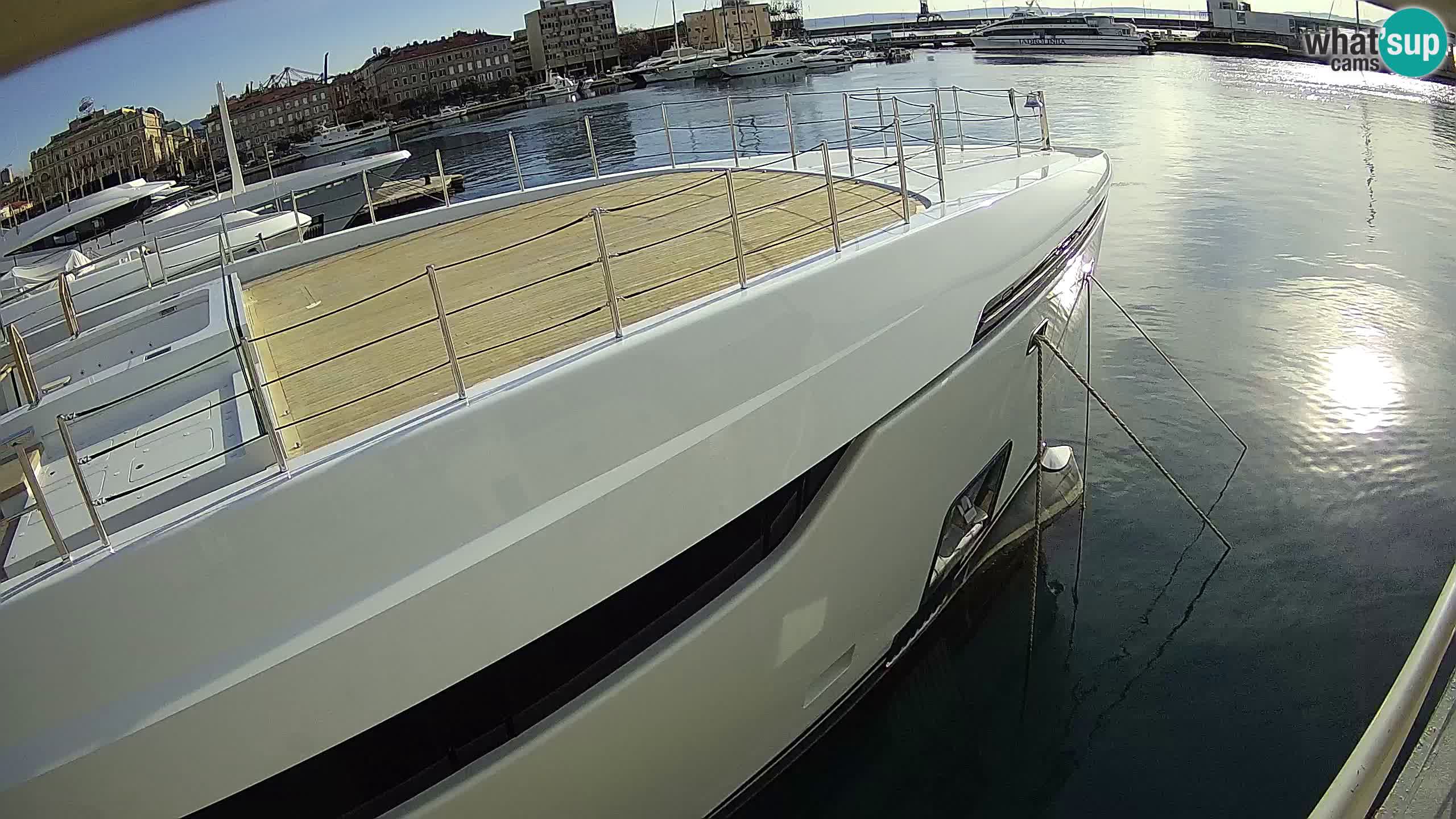 Rijeka – Botel Marina webcam en direct