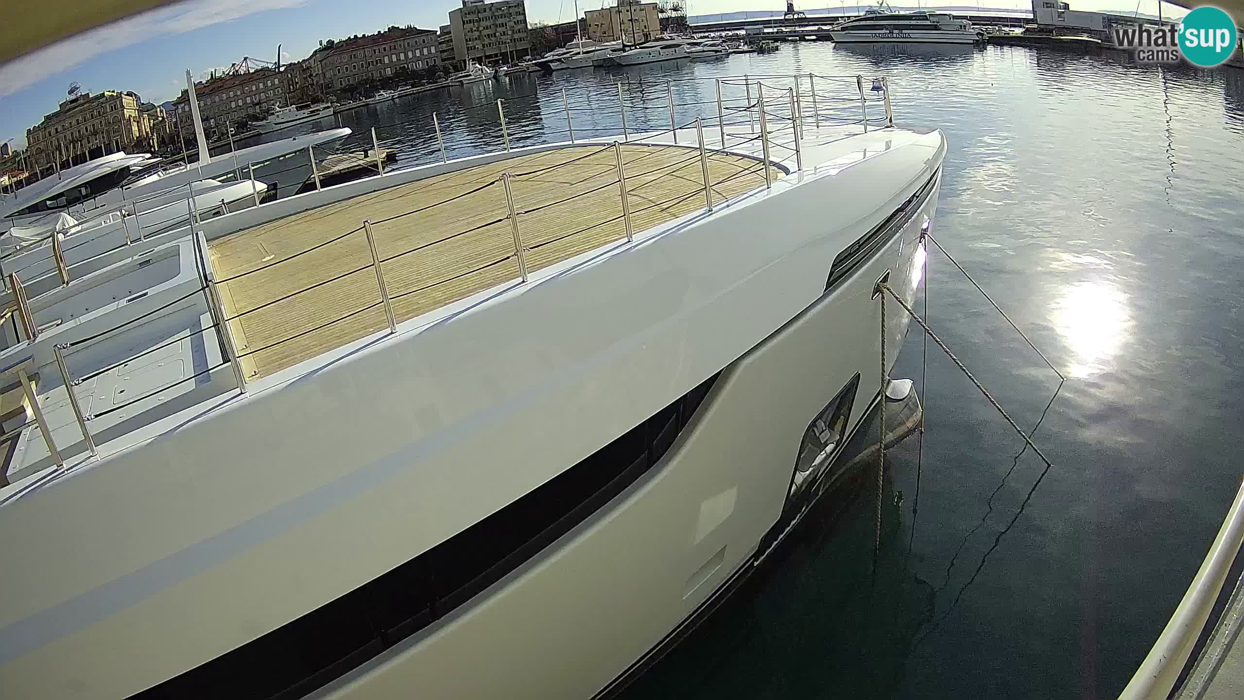 Rijeka – Botel Marina webcam en direct