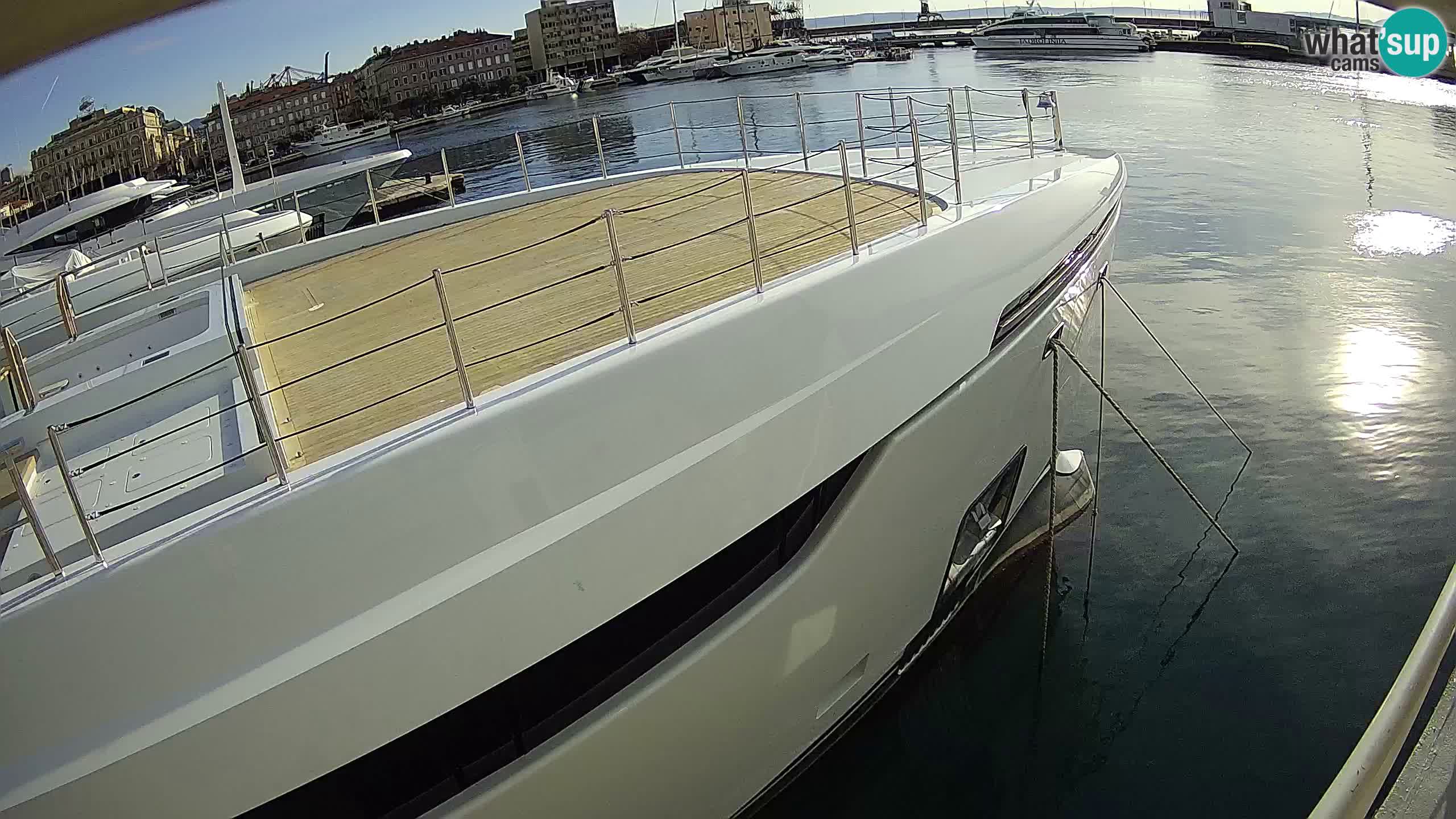 Rijeka – Botel Marina webcam en direct